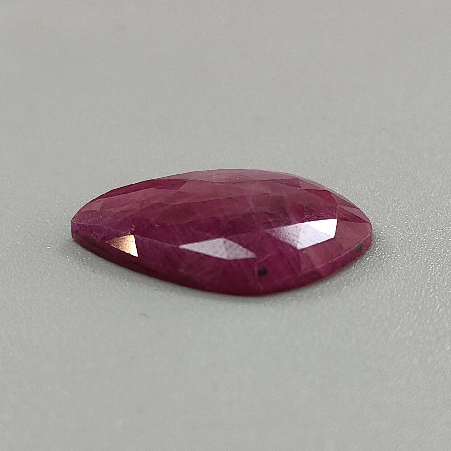 12.80cts Natural Untreated Ruby Gemstone Rose Cut Slices Fancy Shape