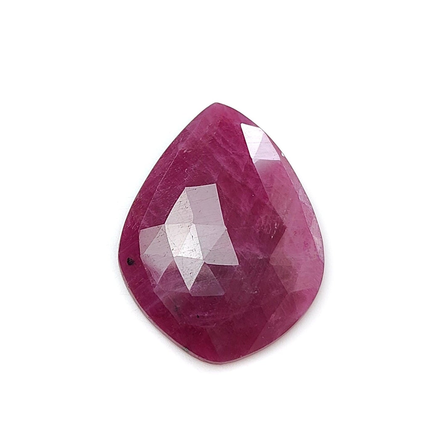 12.80cts Natural Untreated Ruby Gemstone Rose Cut Slices Fancy Shape