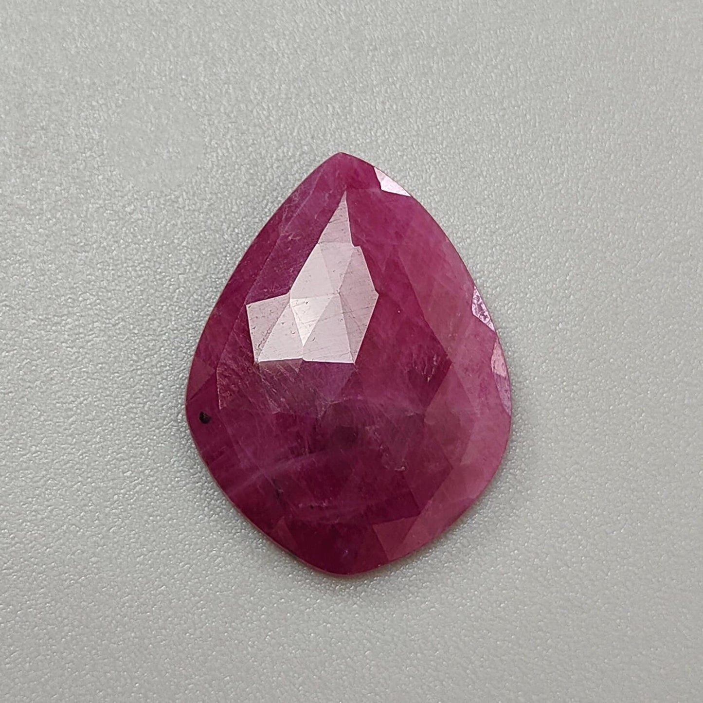 12.80cts Natural Untreated Ruby Gemstone Rose Cut Slices Fancy Shape