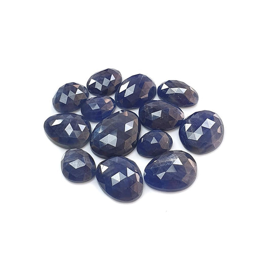 blue sapphire fancy rose cut