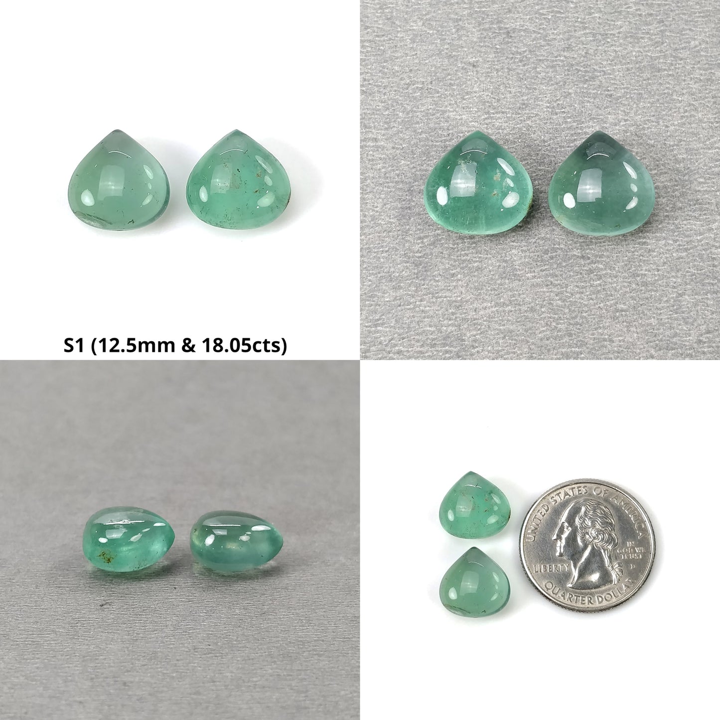 Heart Shape Fluorite