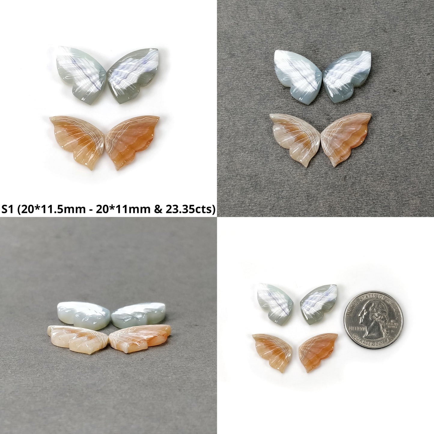 Hand Carved Butterfly