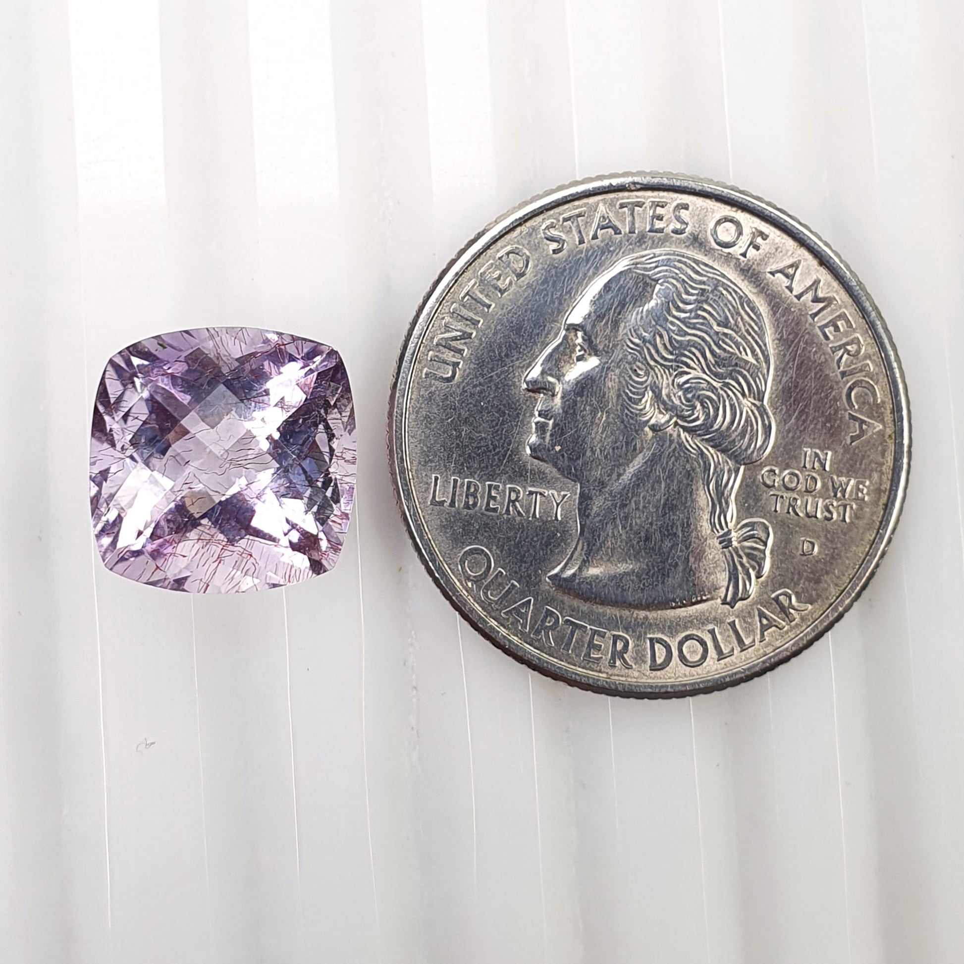 Checker Cut Amethyst