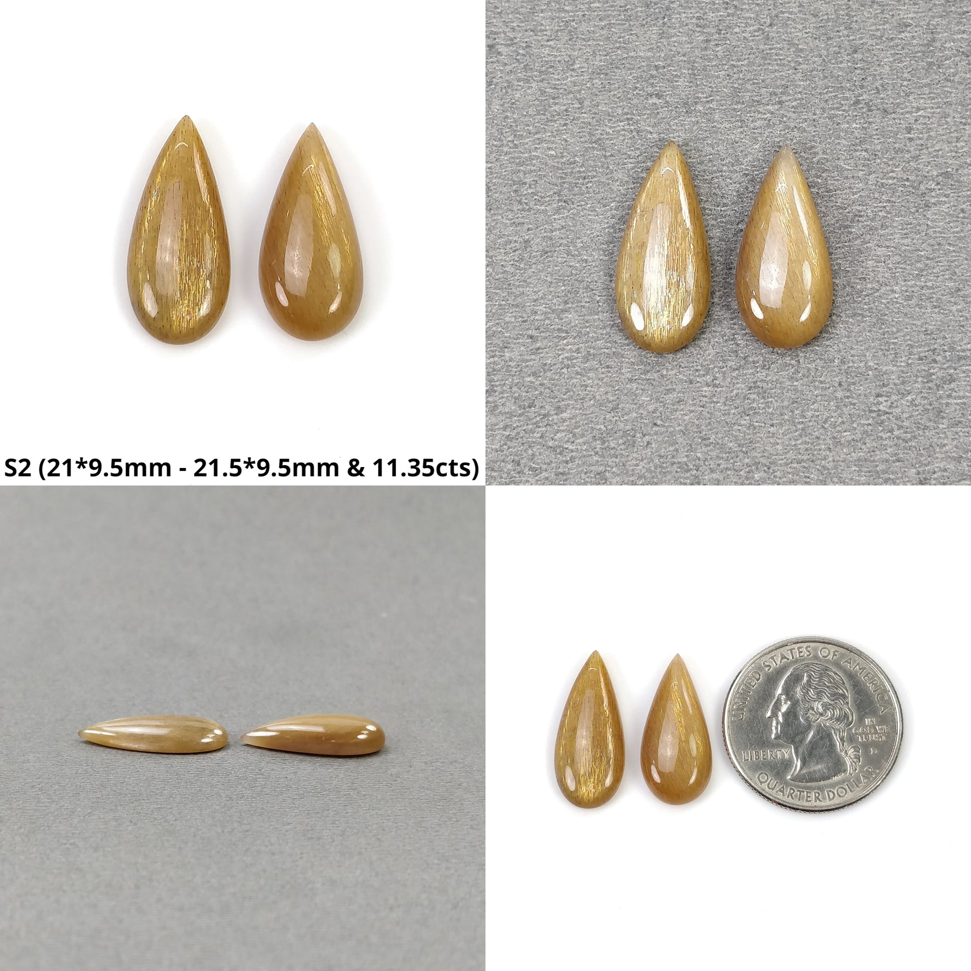 Pear Shape Moonstone