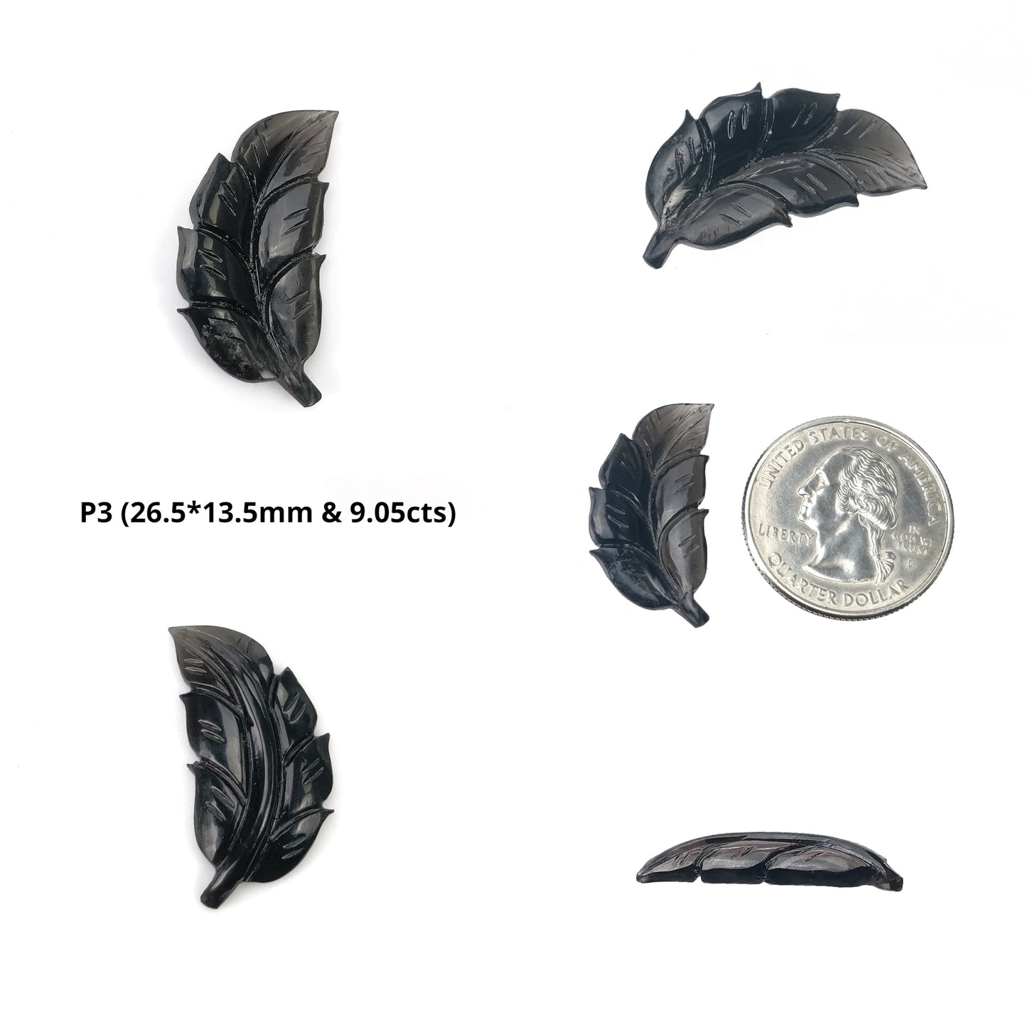 Watermelon Tourmaline Gemstone Carving : Natural Untreated Unheated Bi-Color Tourmaline Hand Carved Leaf