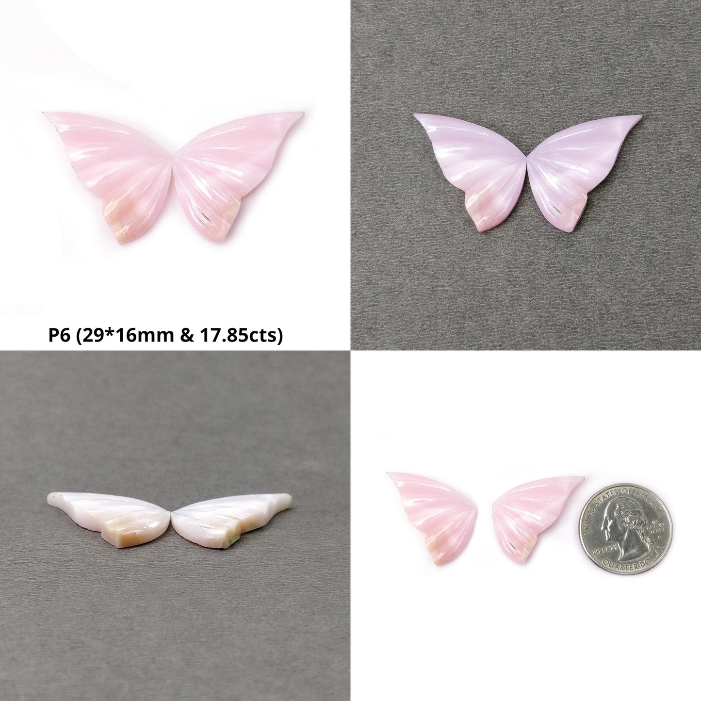 Hand carved Butterfly