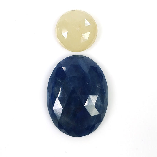 Blue Yellow Sapphire