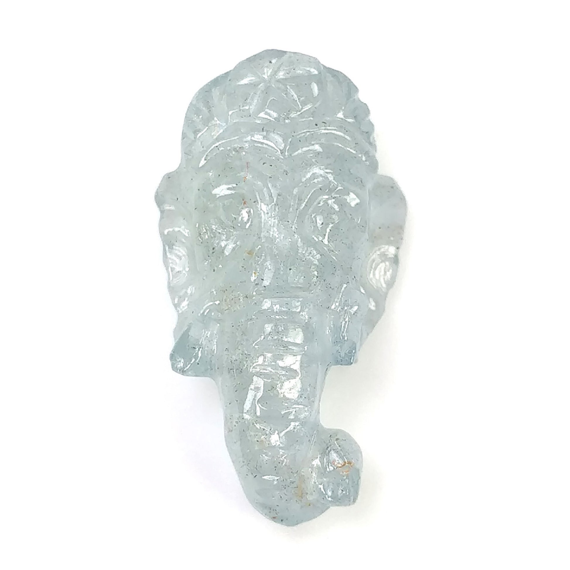 Aquamarine Carving