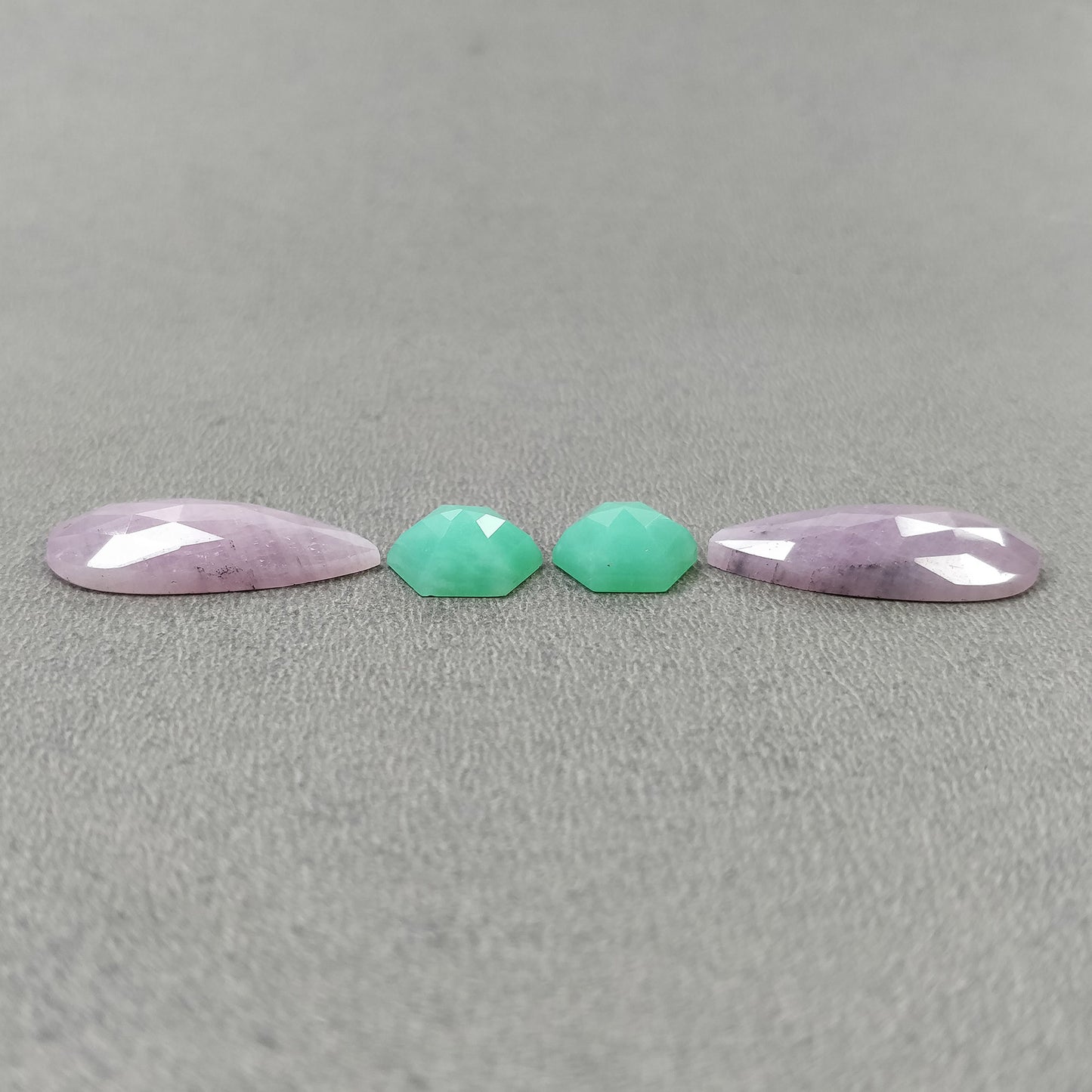 Hexagon Shape Chrysoprase