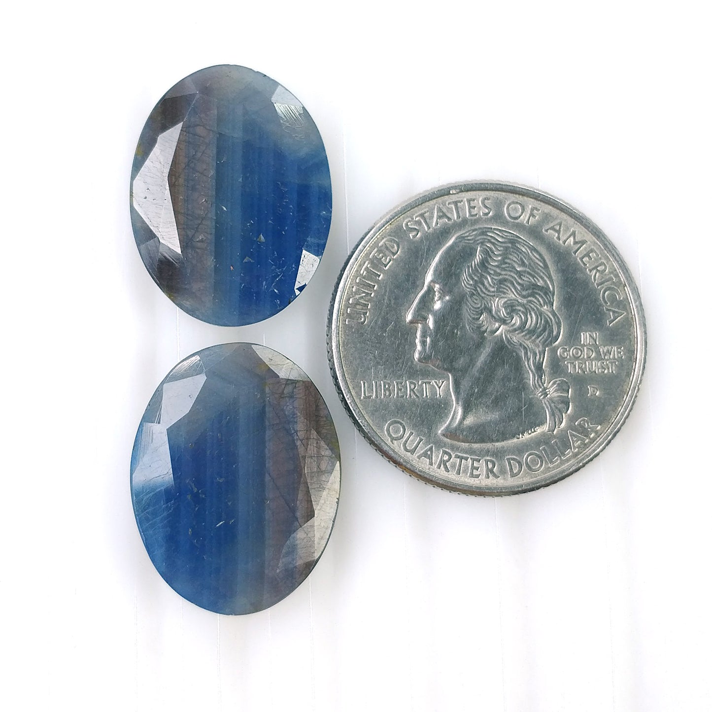 Silver Blue Sapphire