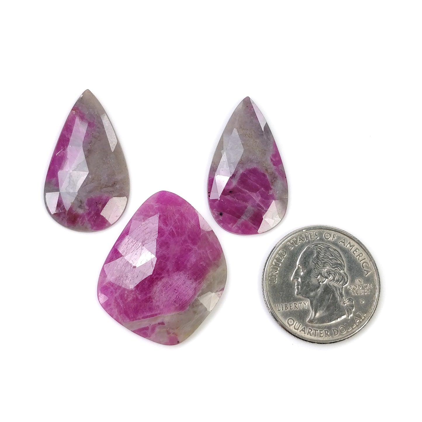 Pear shape Pink Sapphire