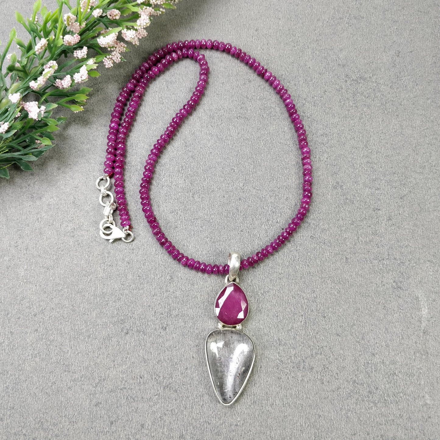 Ruby Amethyst Gemstone