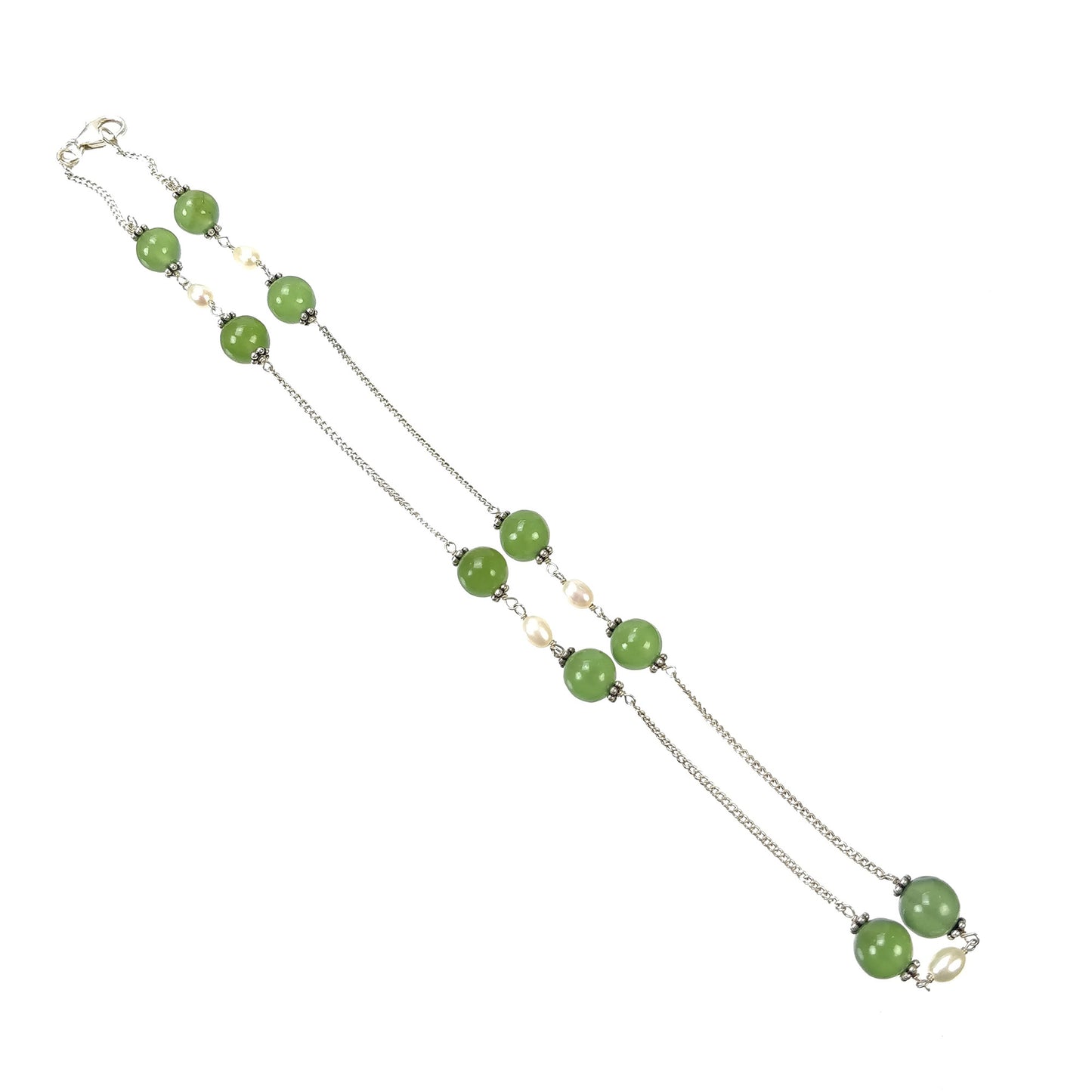 Serpentine Gemstone Necklace