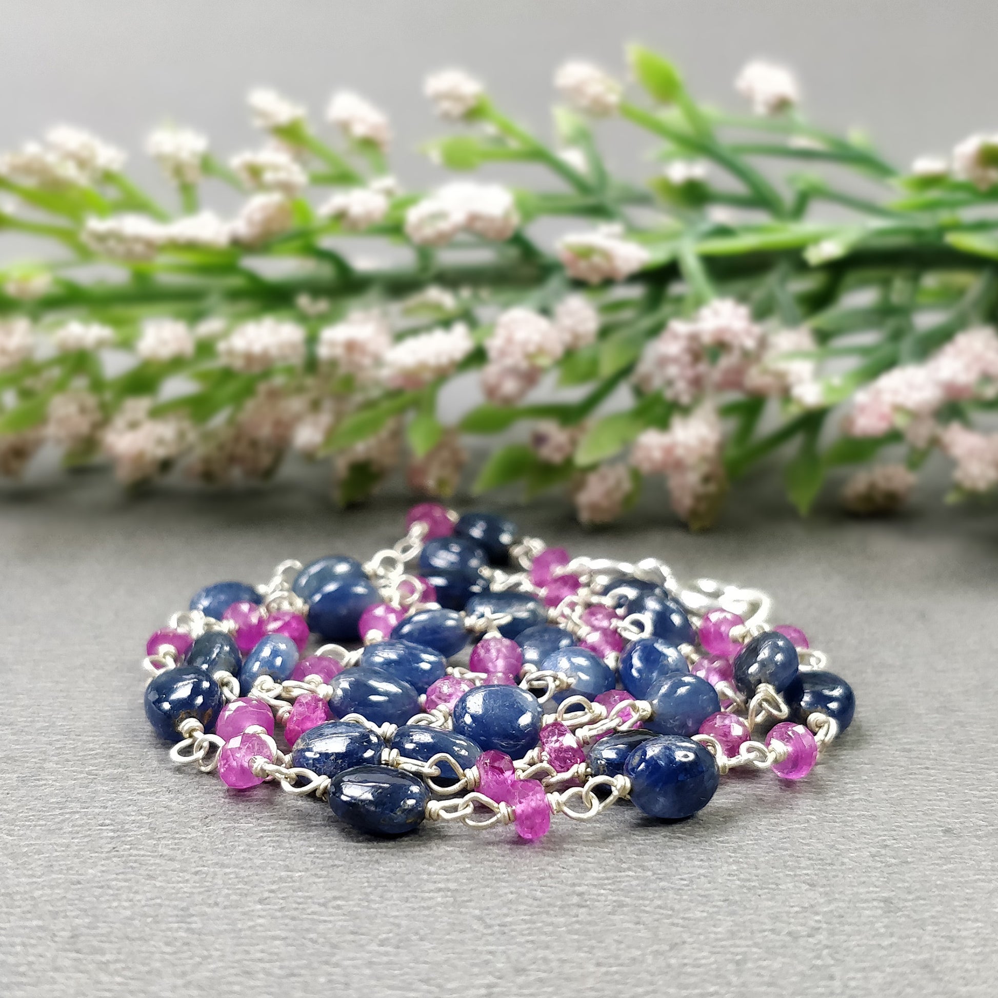 Blue Sapphire Necklace