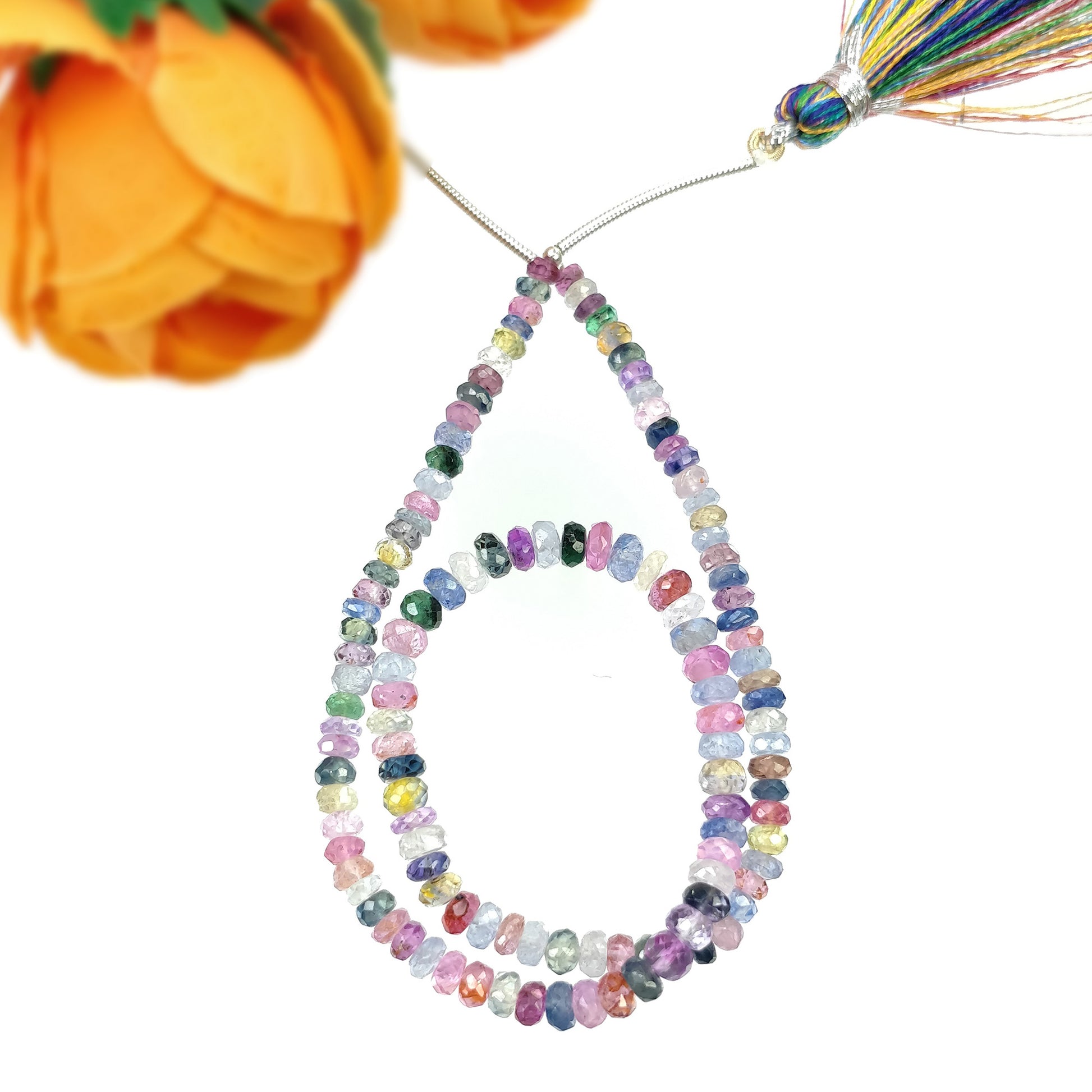 Multi Sapphire Beads