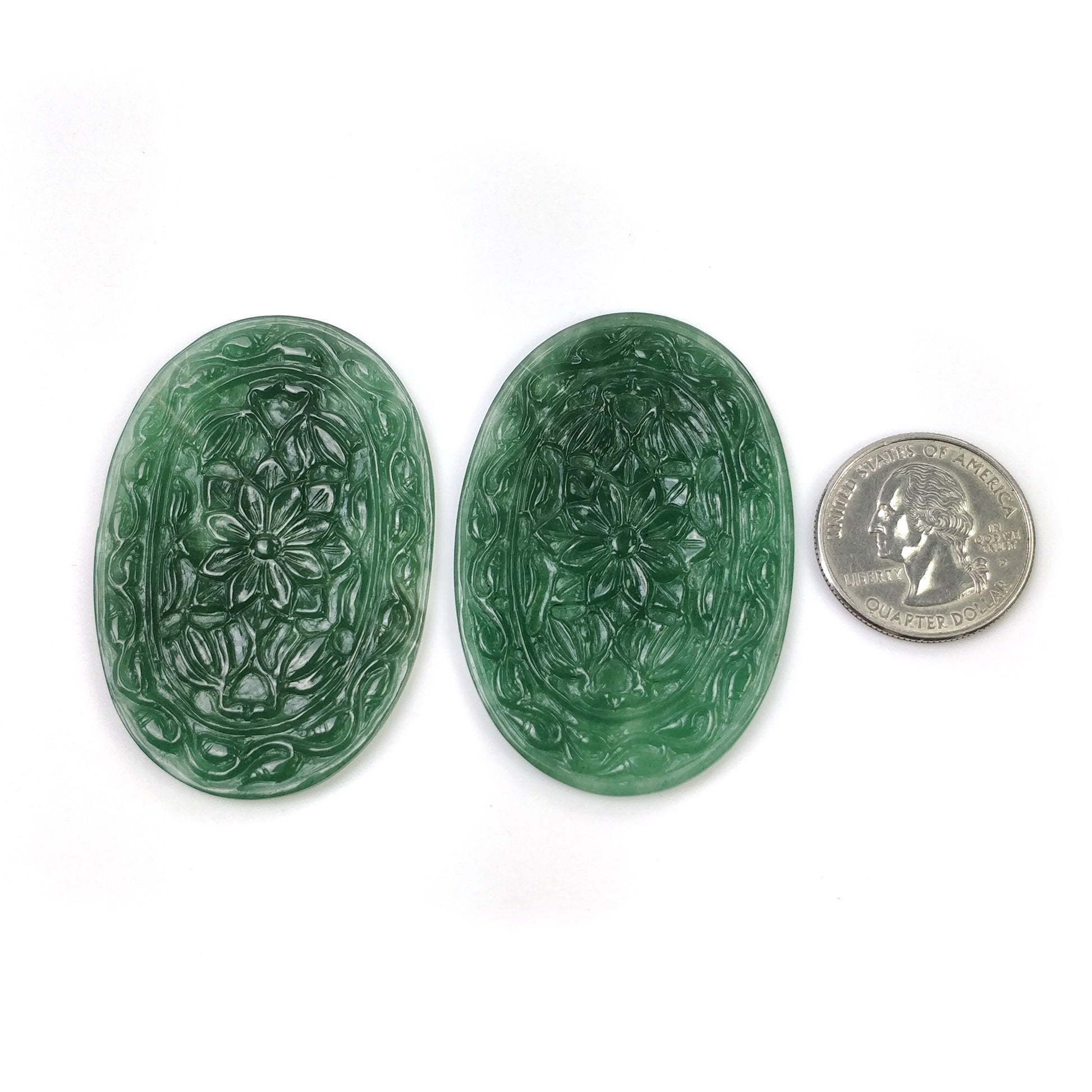 Hand Carved Oval Shape