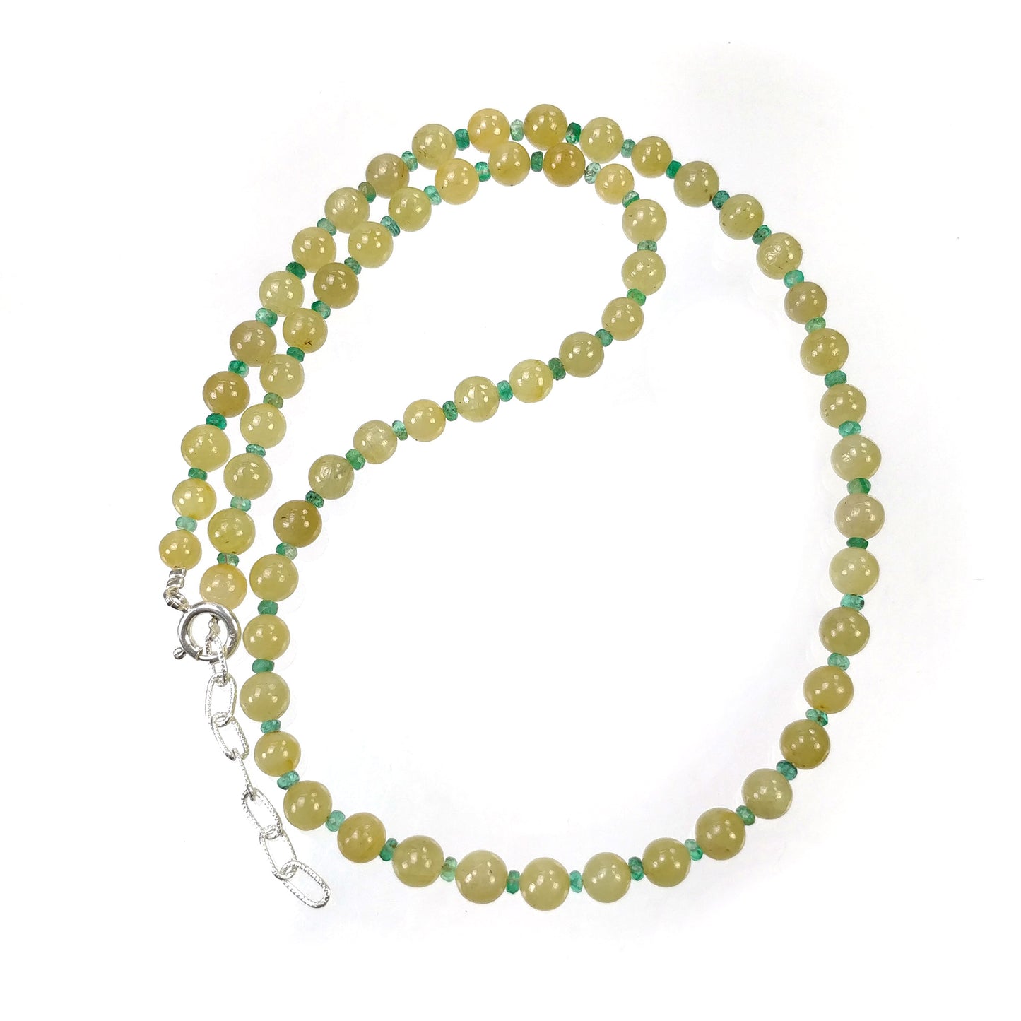 Sapphire with Emerald