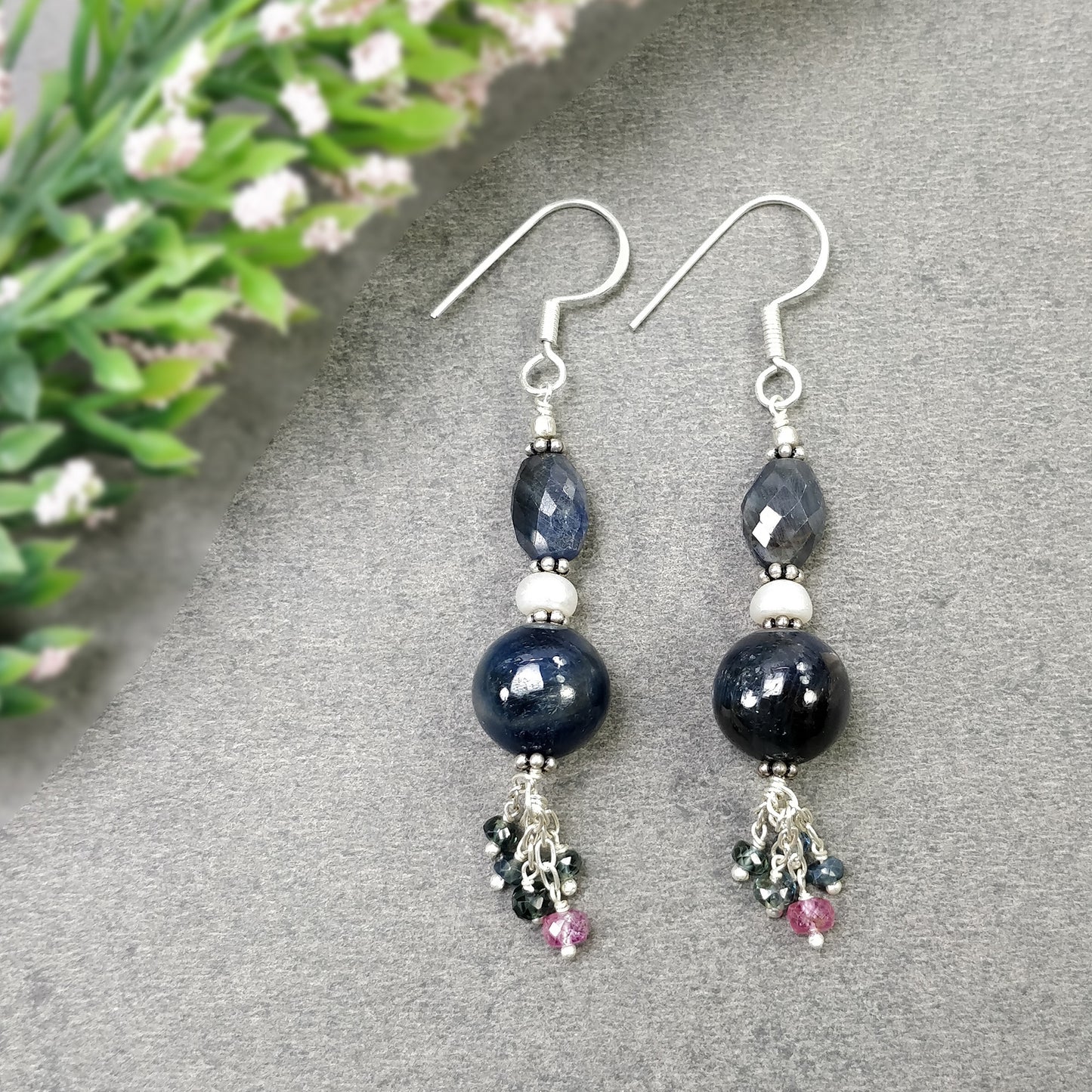 Sapphire Earrings
