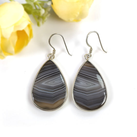 Agate Earrings