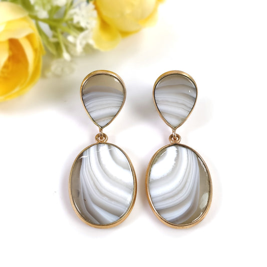 Agate Earrings