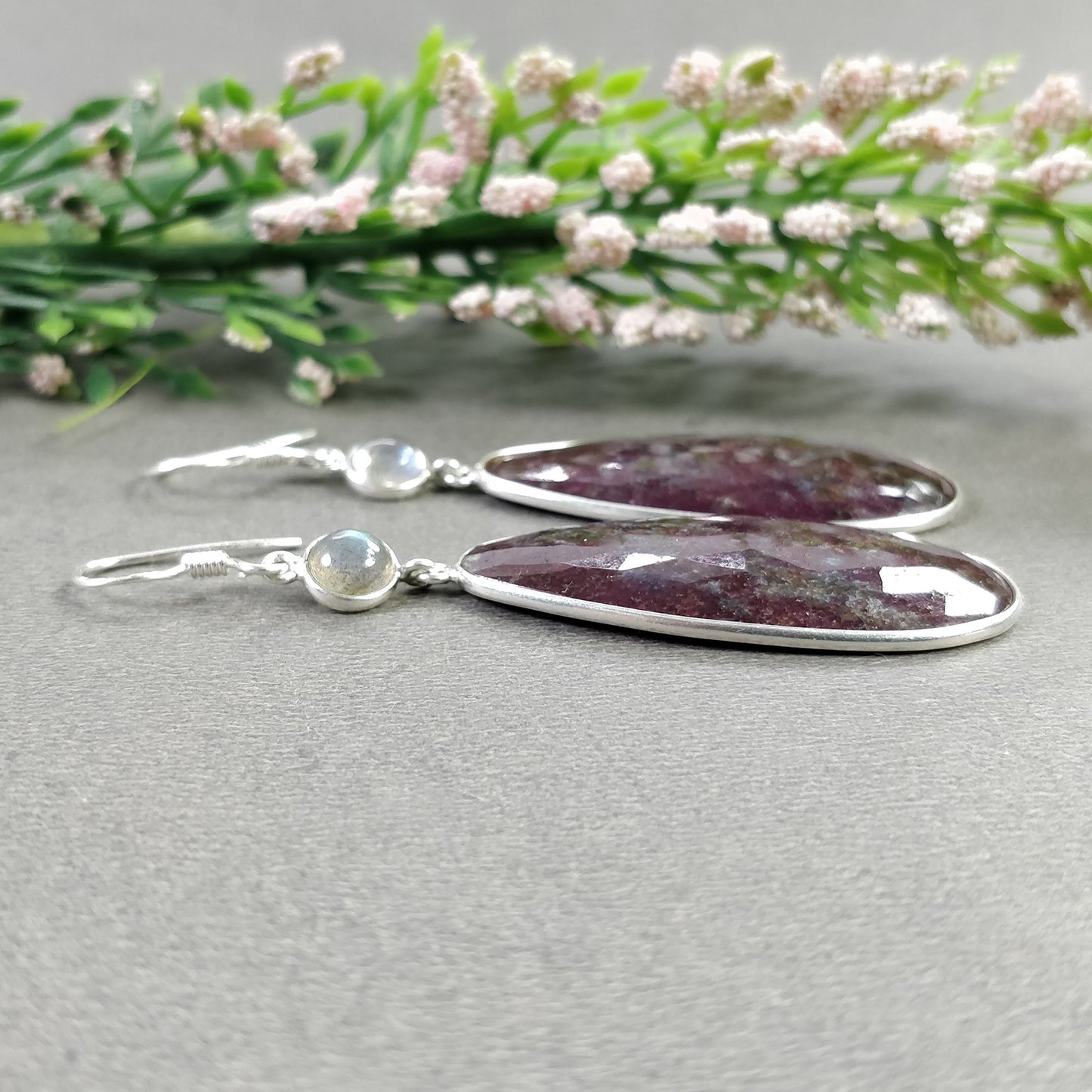 Multi Sapphire Earrings