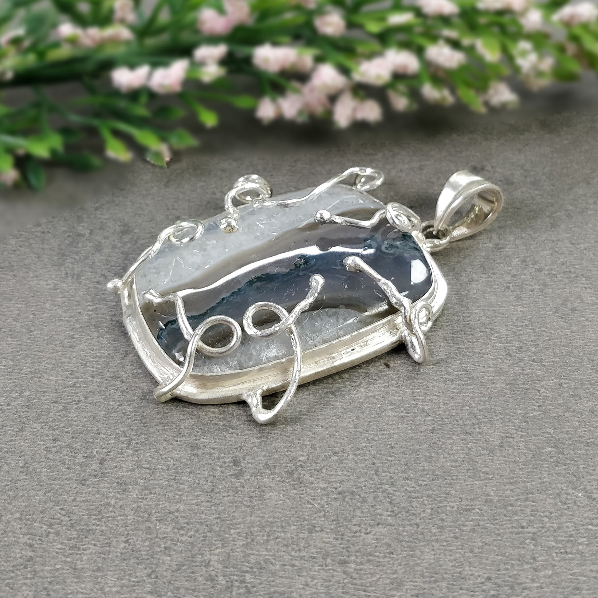 silver pendant