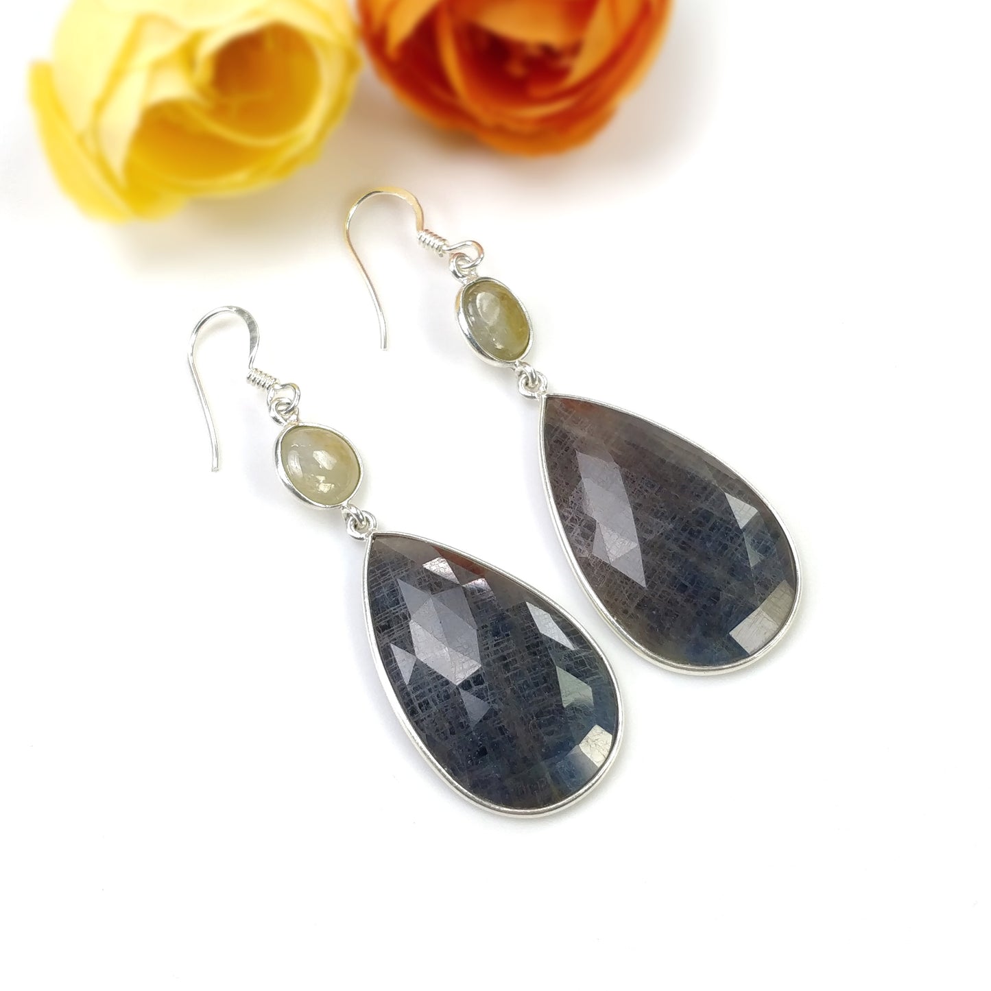 Multi Sapphire Earring