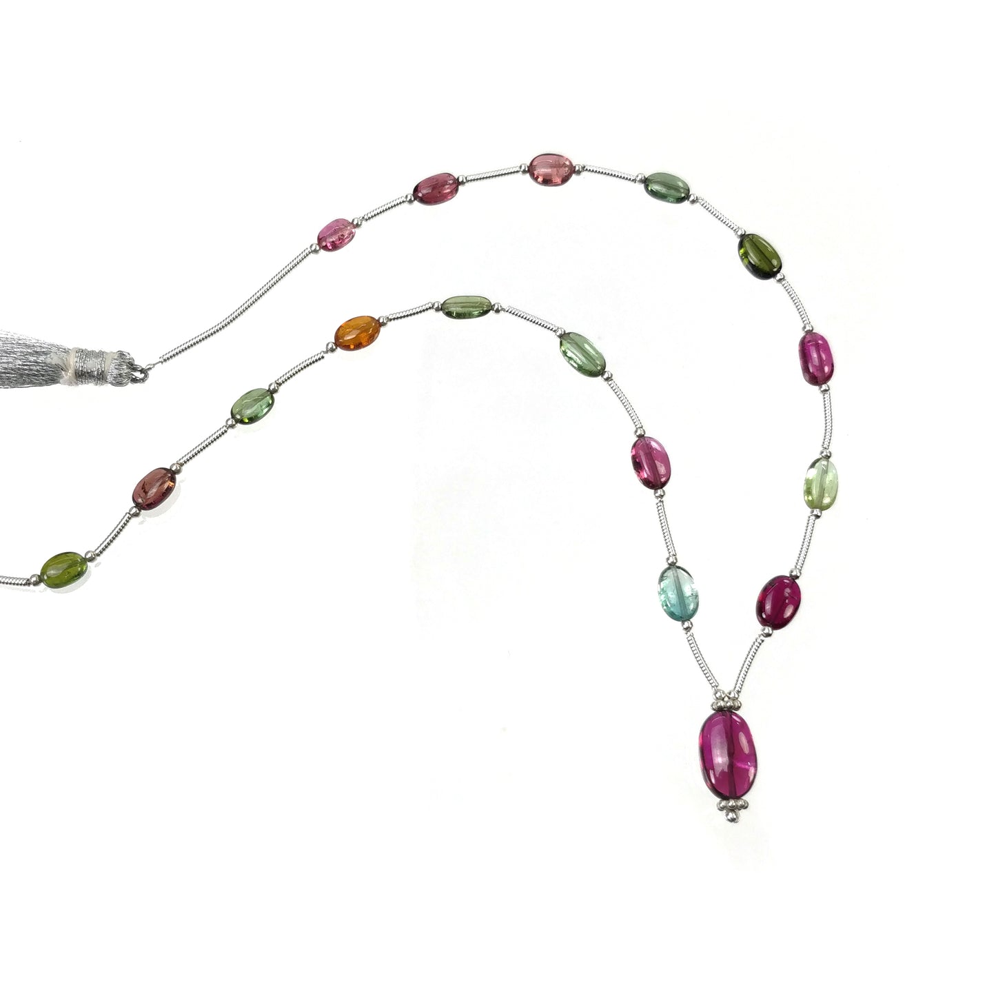 Watermelon TOURMALINE Gemstone Loose Beads: 19.75cts Natural Multi Color Tourmaline Oval Plain Nuggets 6*4.5mm-11.5*7.5mm 11.5"