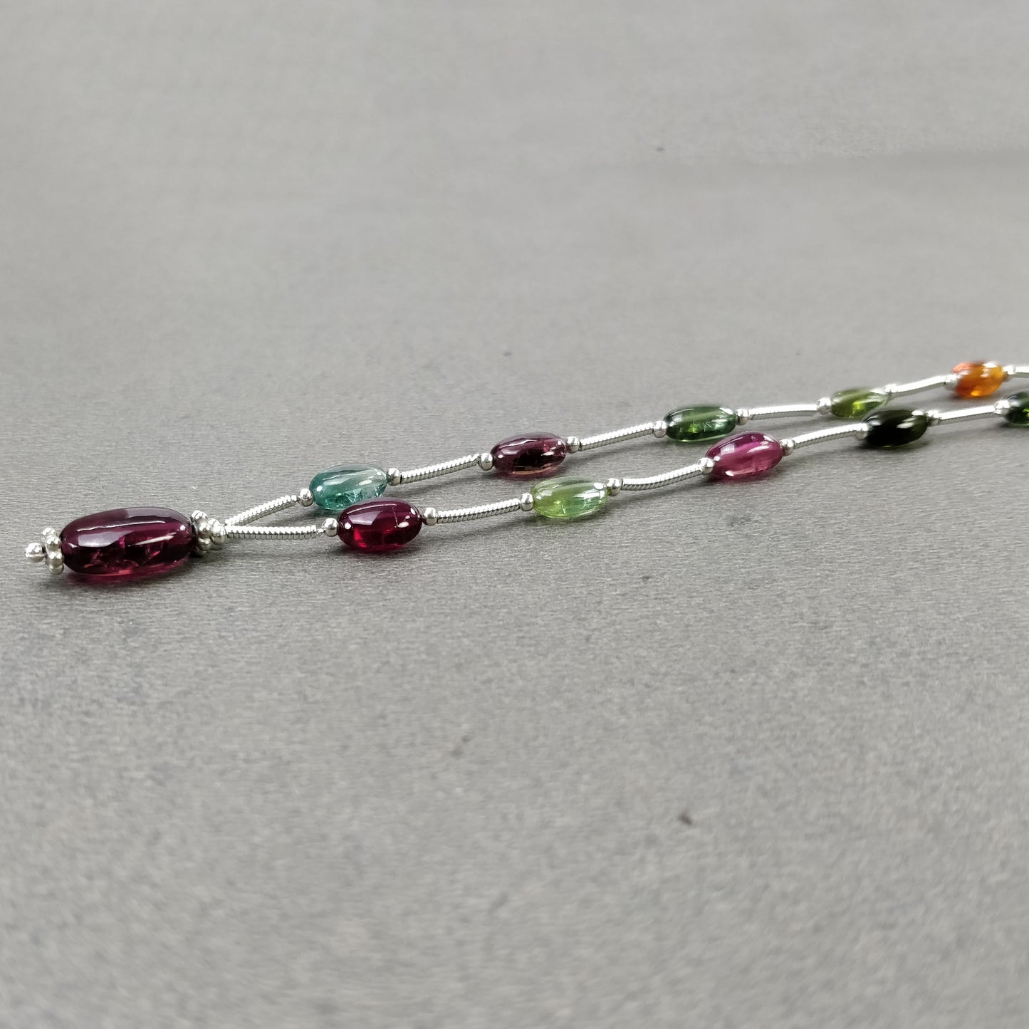 Watermelon TOURMALINE Gemstone Loose Beads: 19.75cts Natural Multi Color Tourmaline Oval Plain Nuggets 6*4.5mm-11.5*7.5mm 11.5"