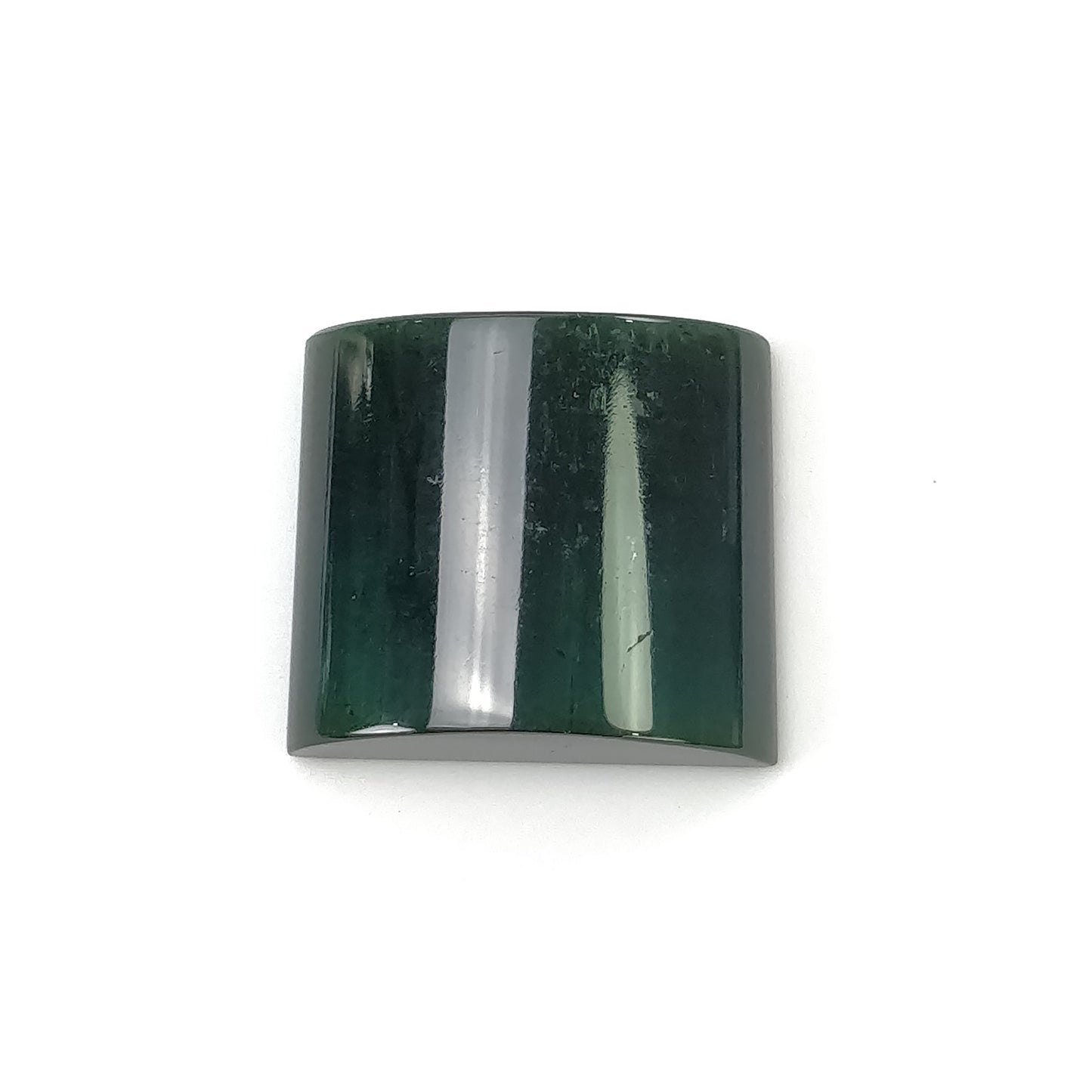 GREEN TOURMALINE Gemstone Cabochon : 36.75cts Natural Untreated Watermelon Tourmaline Uneven Shape 20*22mm