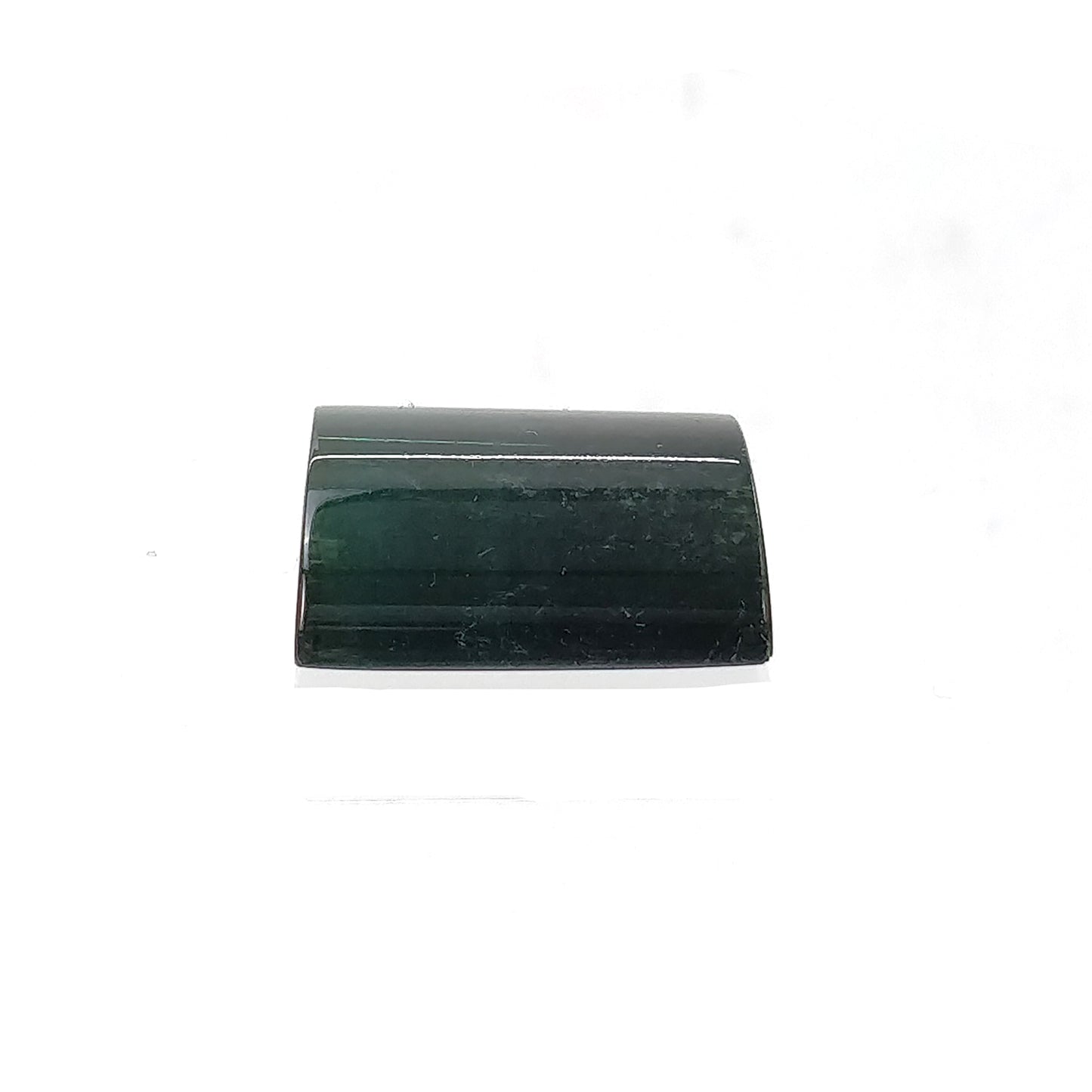 GREEN TOURMALINE Gemstone Cabochon : 36.75cts Natural Untreated Watermelon Tourmaline Uneven Shape 20*22mm