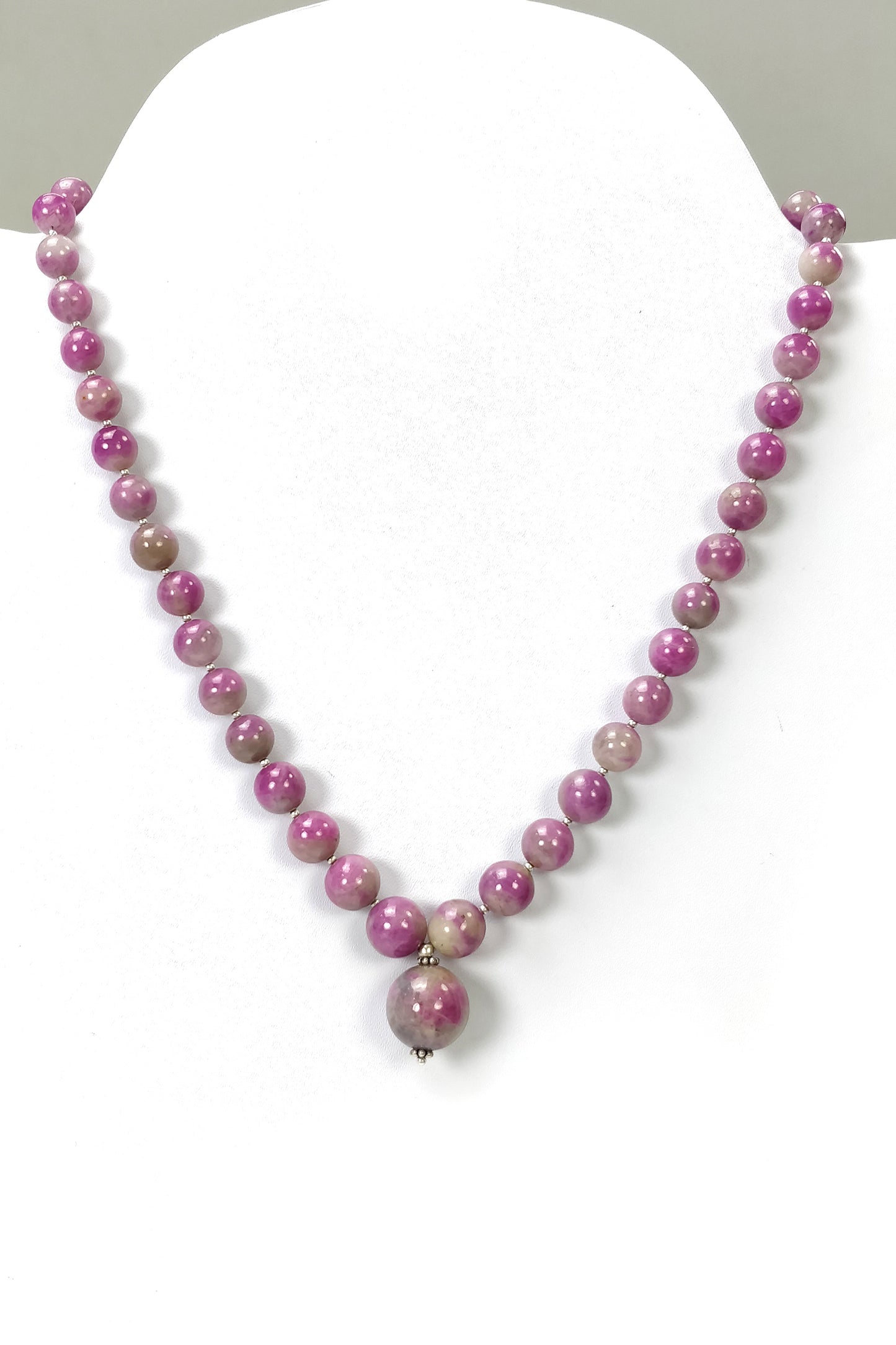 Zoisite Ruby Necklace