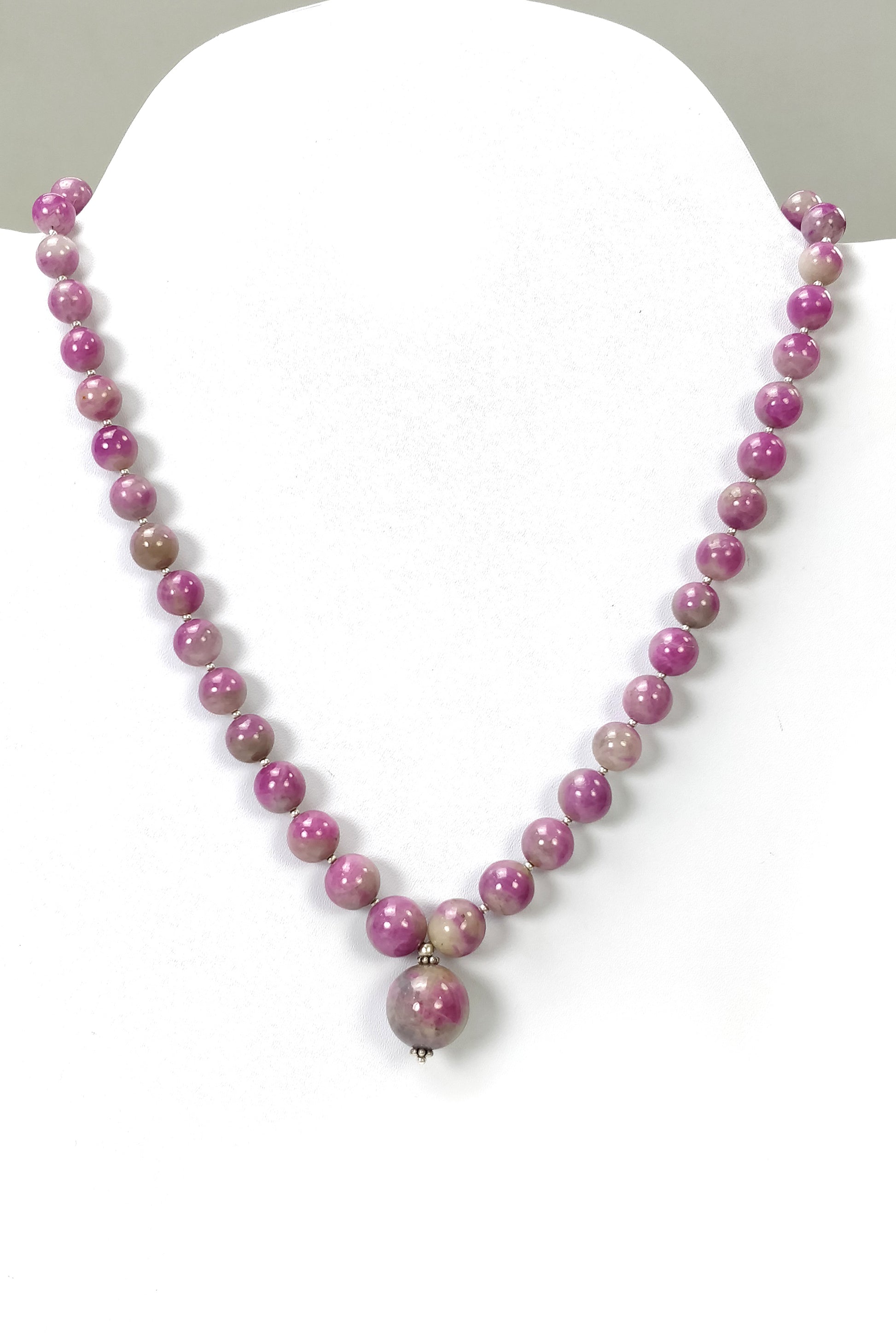 Zoisite Ruby Necklace