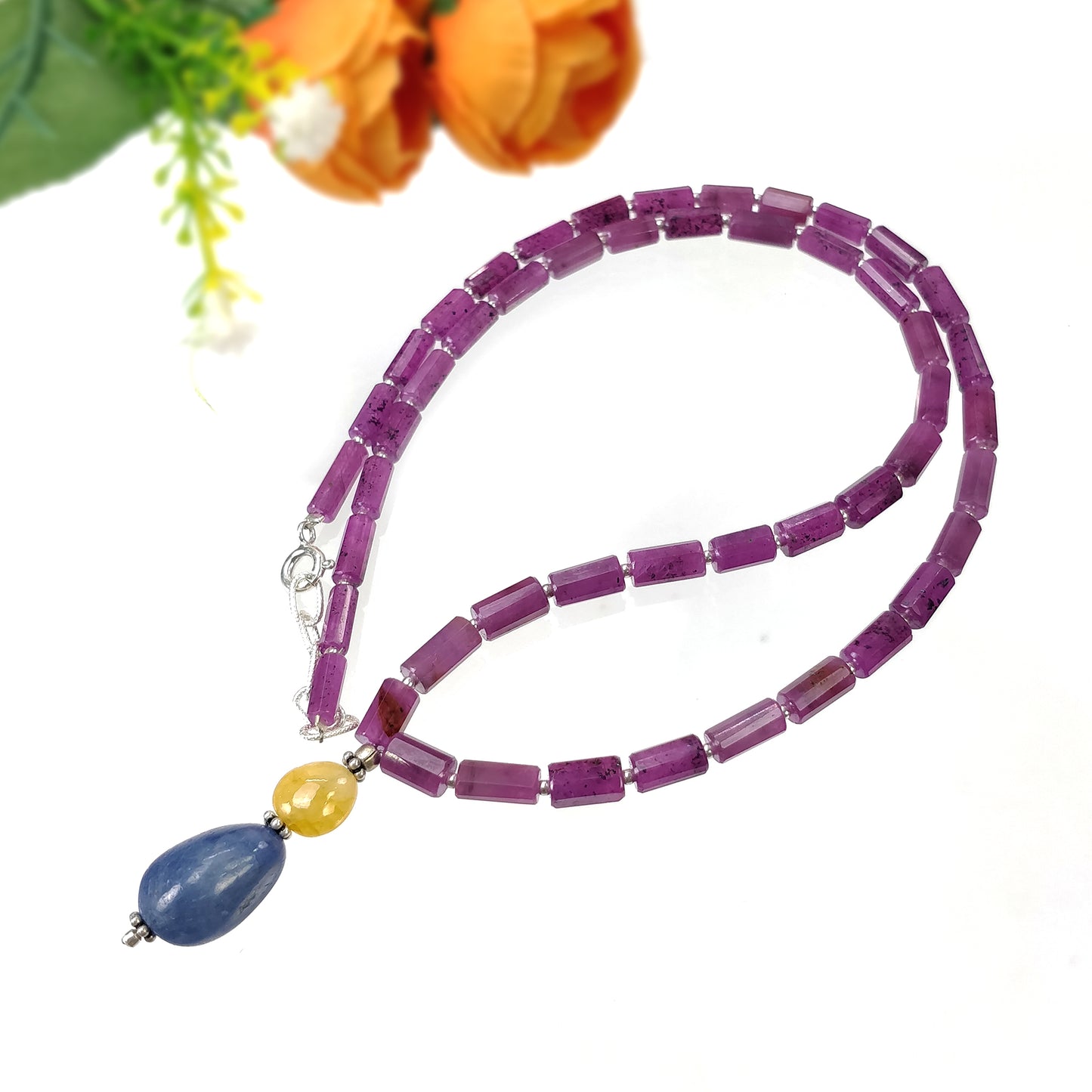 Blue Sapphire Necklace