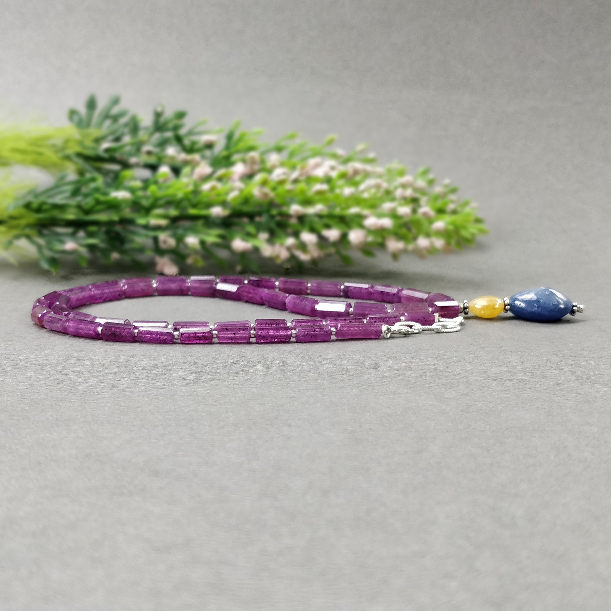 Sapphire Gemstone Necklace