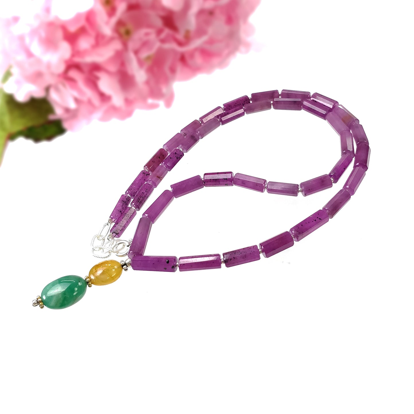 Yellow Sapphire Necklace