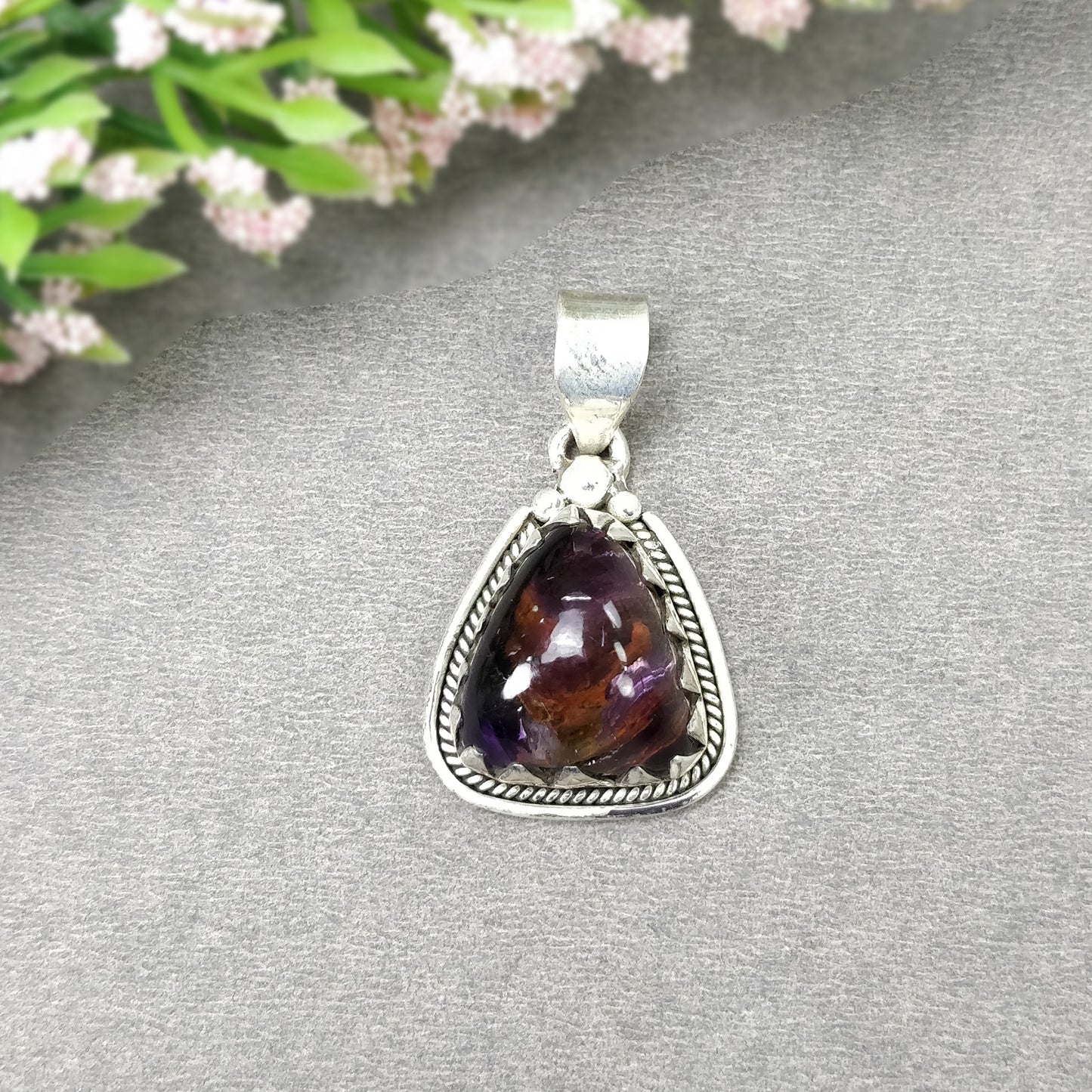 Amethyst Gemstone Pendant