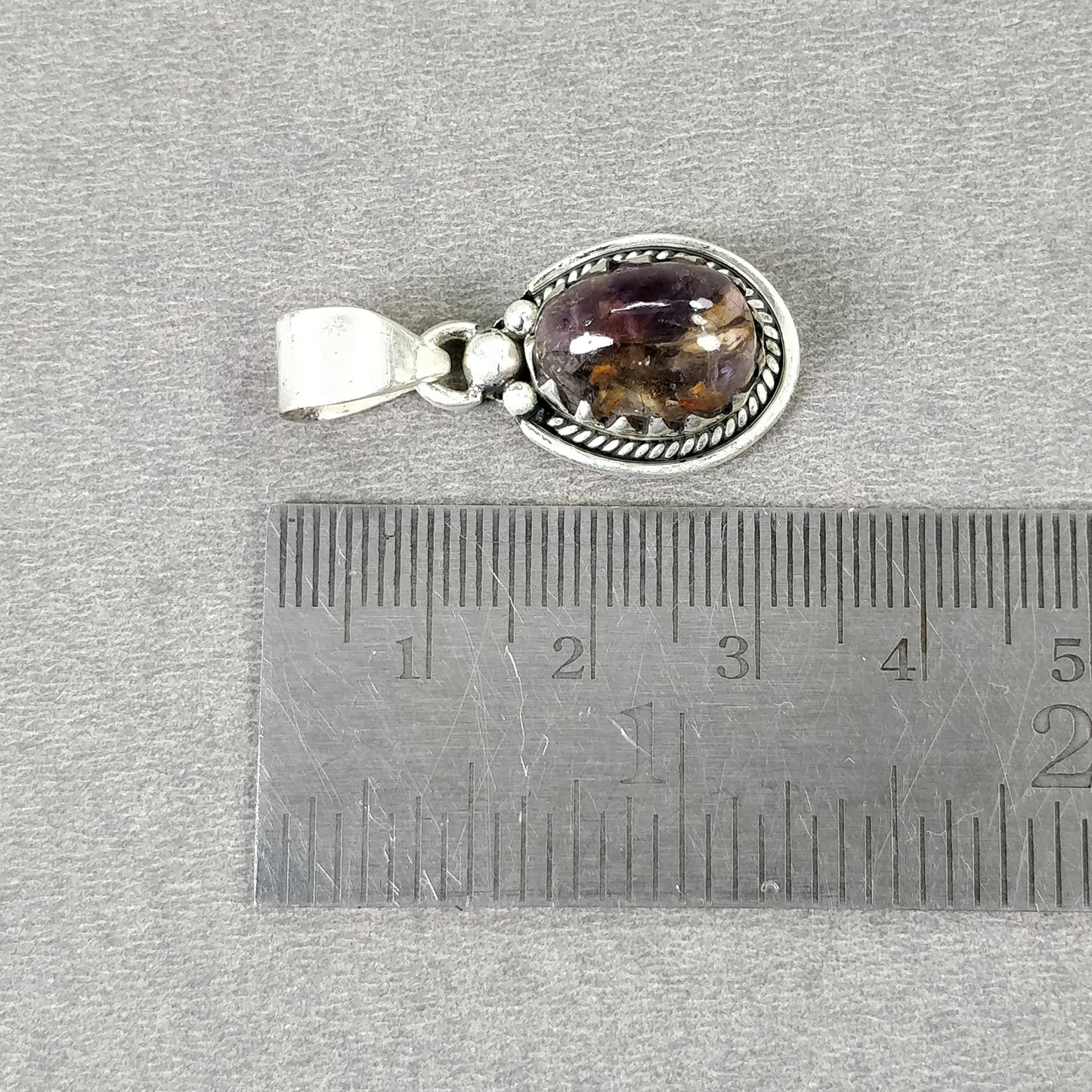 Bezel Set Pendant