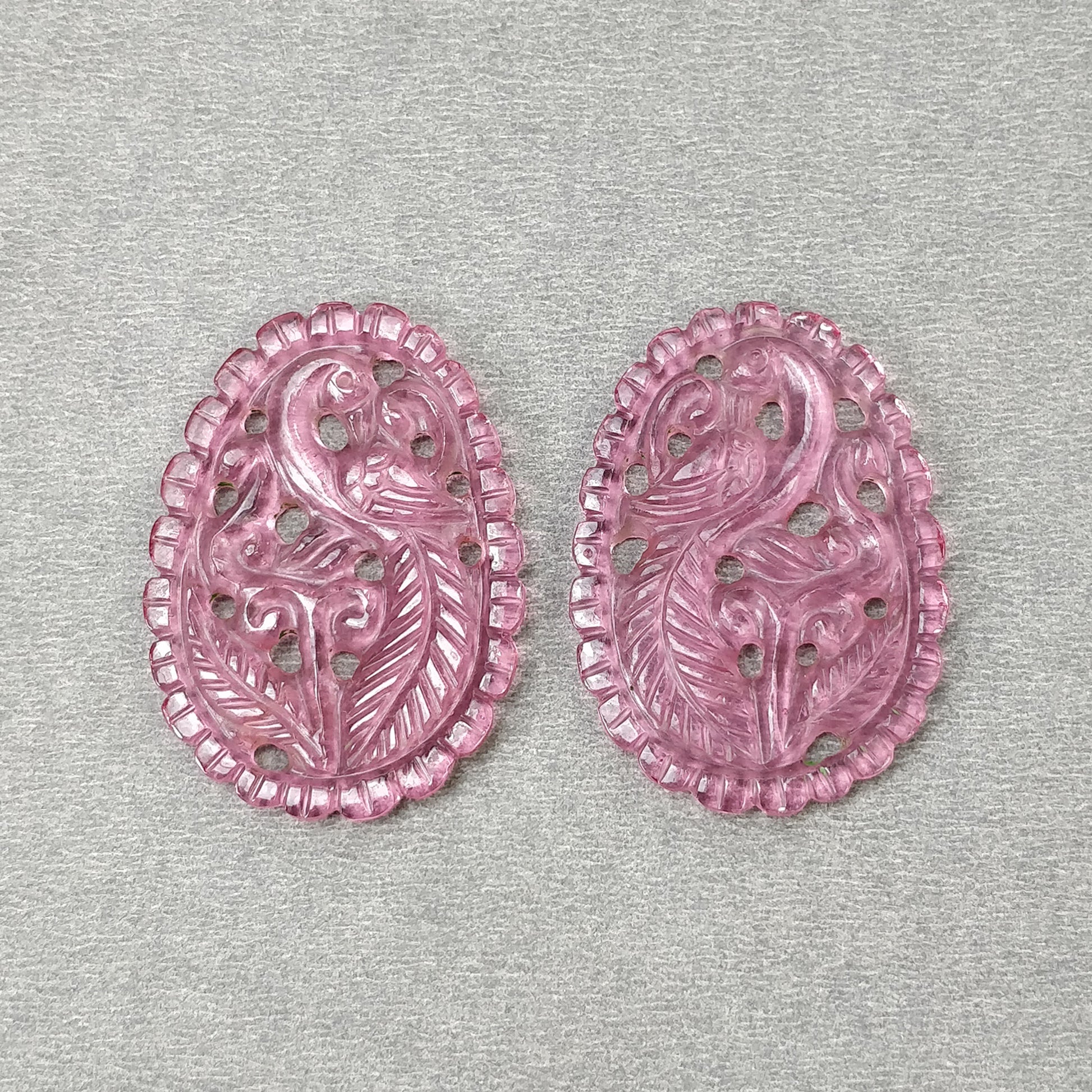 Manmade Pink Rhinestone