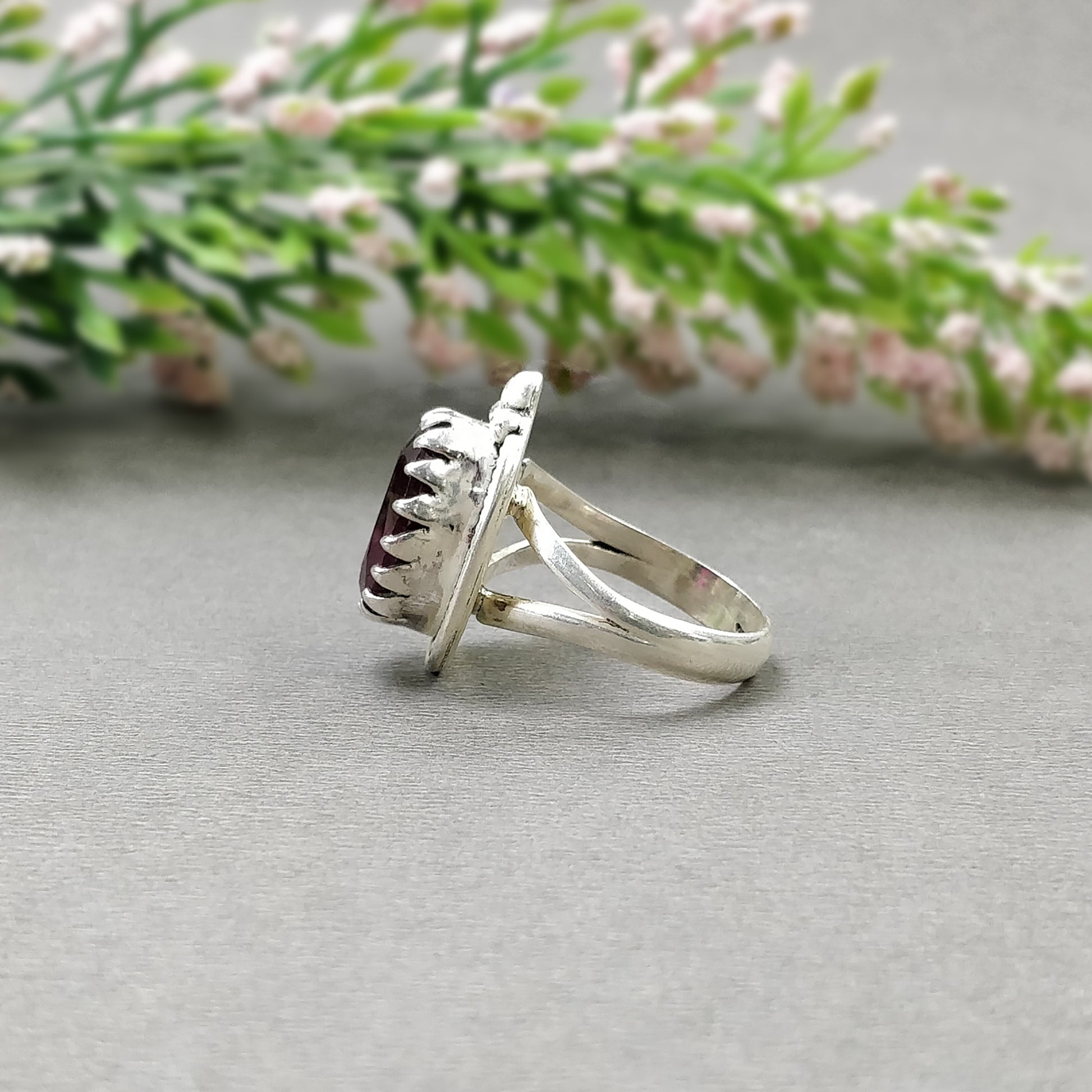 Ruby Glass Filled Ruby