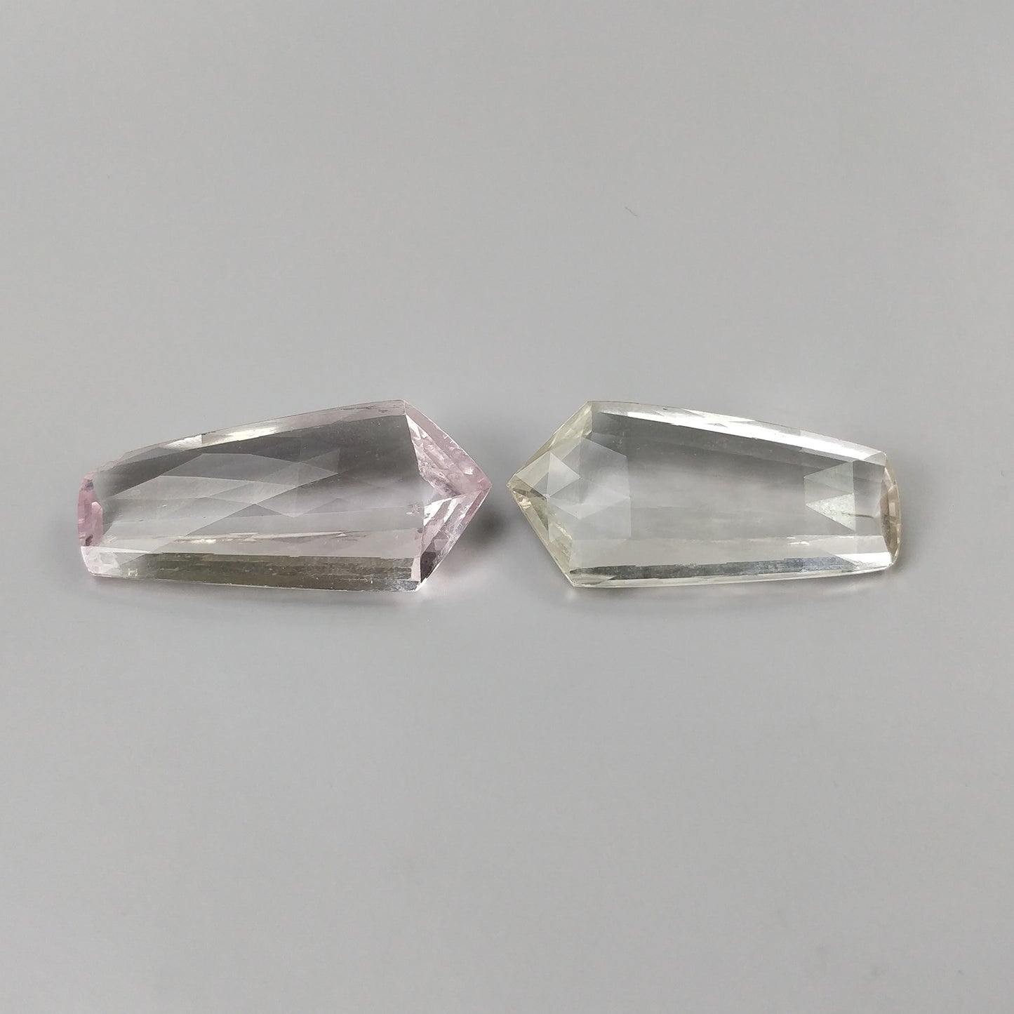 Checker Cut Kunzite
