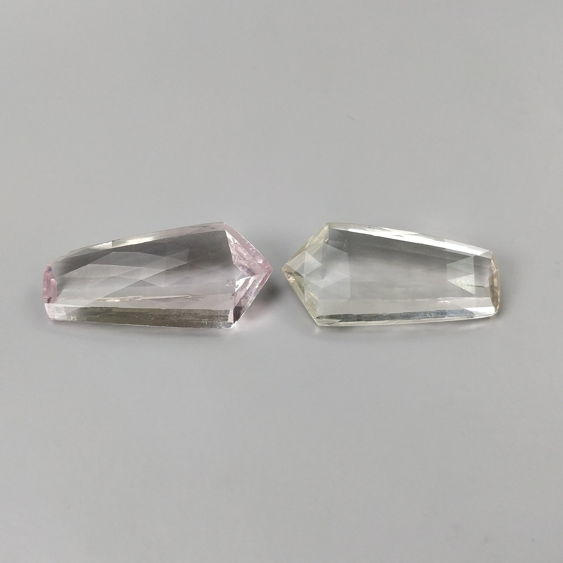 Checker Cut Kunzite