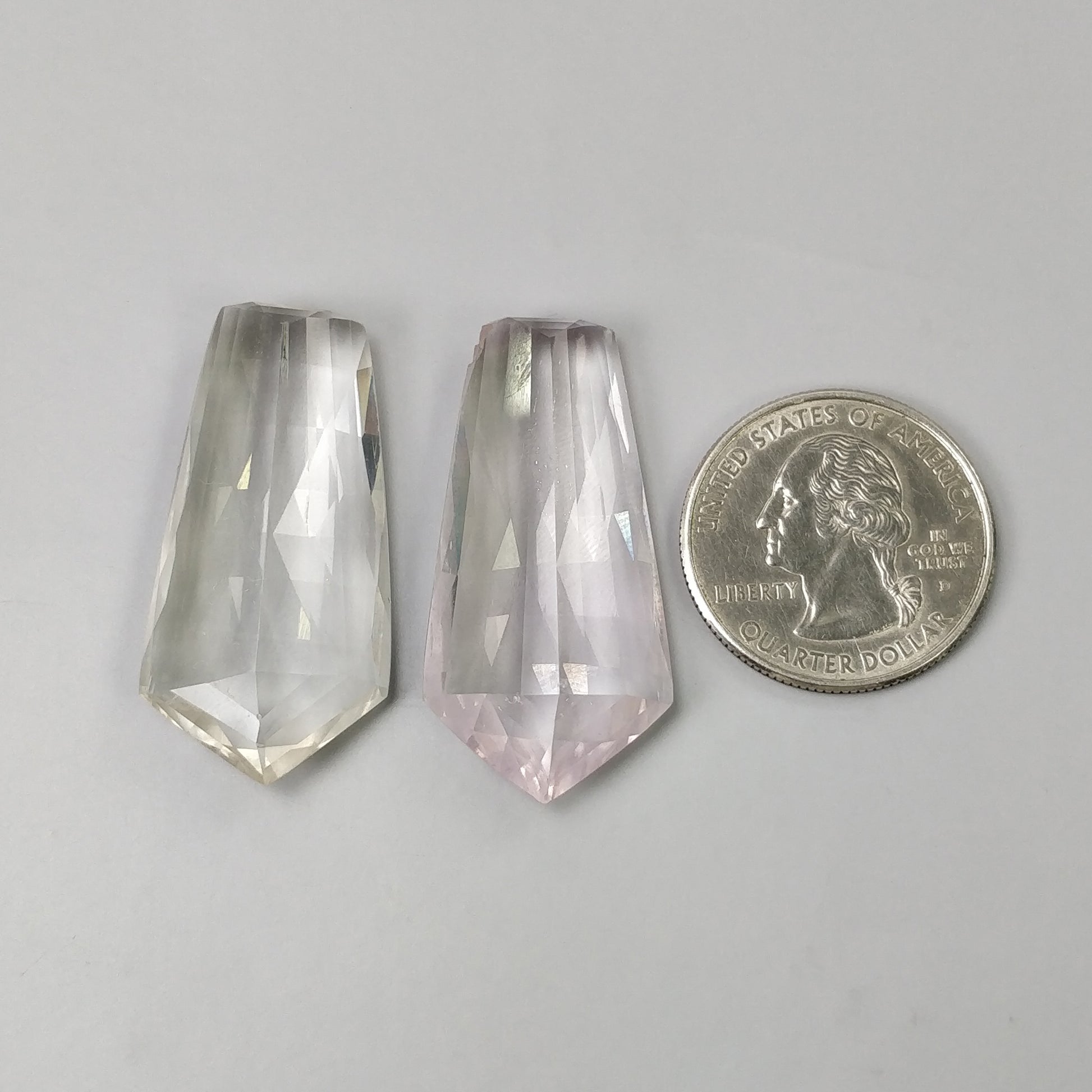 Faceted Kunzite