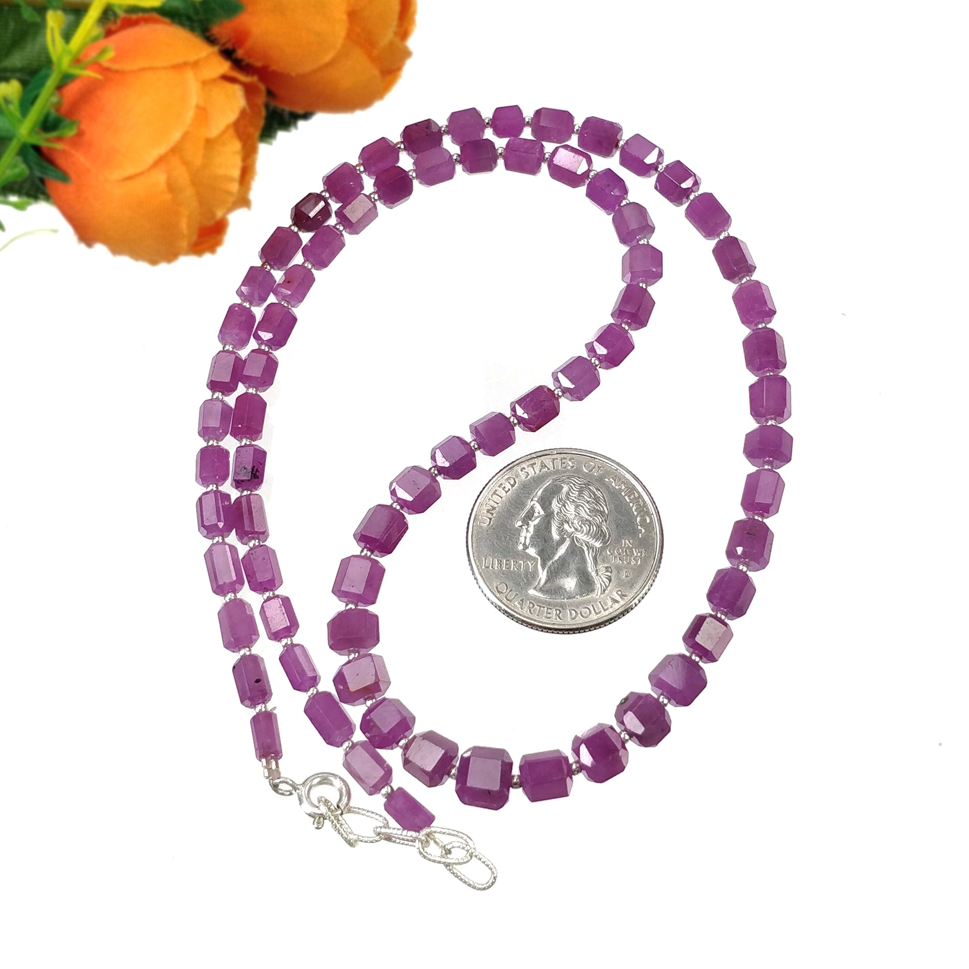 Checker Cut Necklace