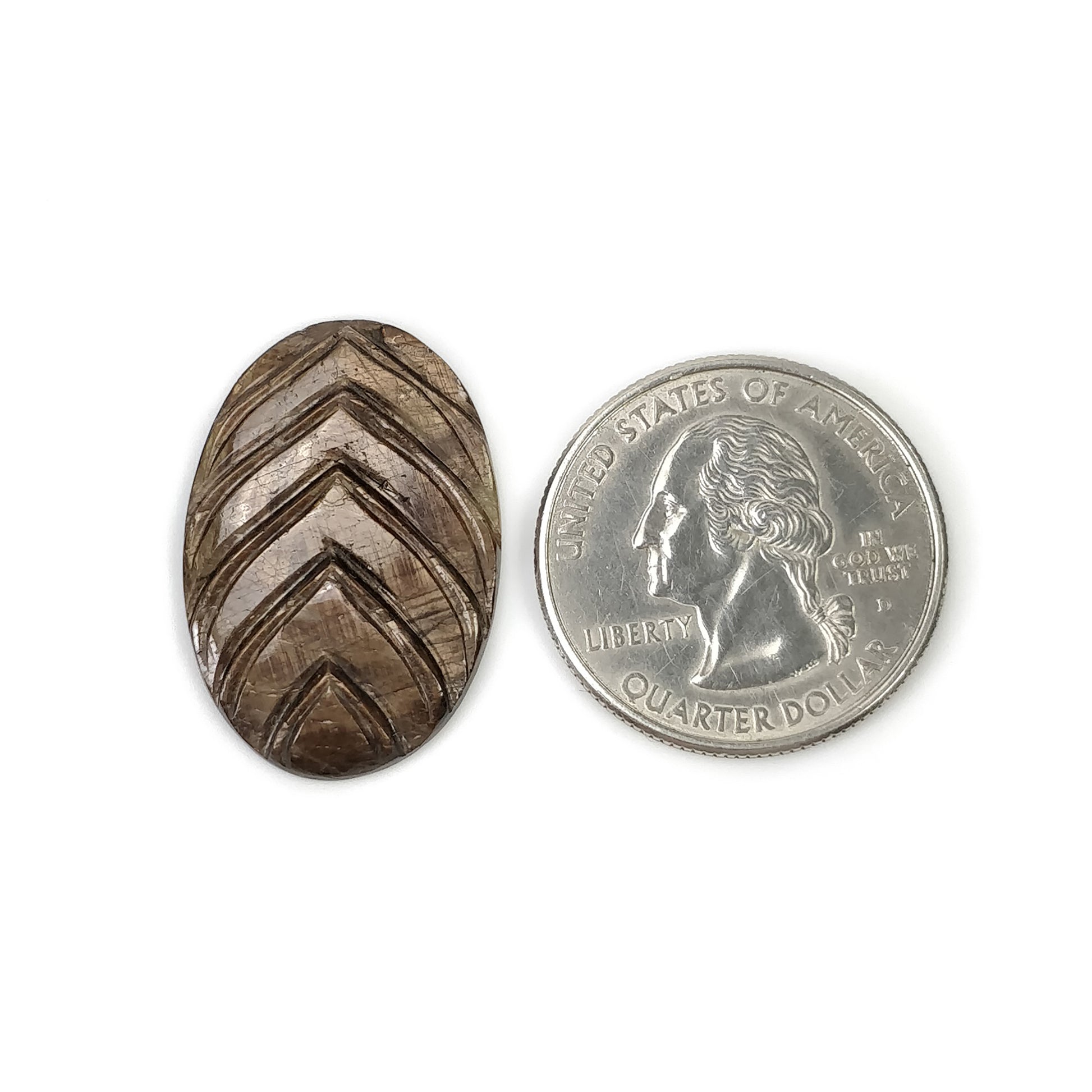 Golden Brown Chocolate Sapphire