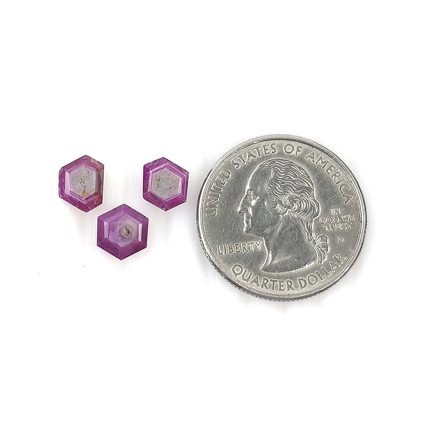 Hexagon Shape Sapphire