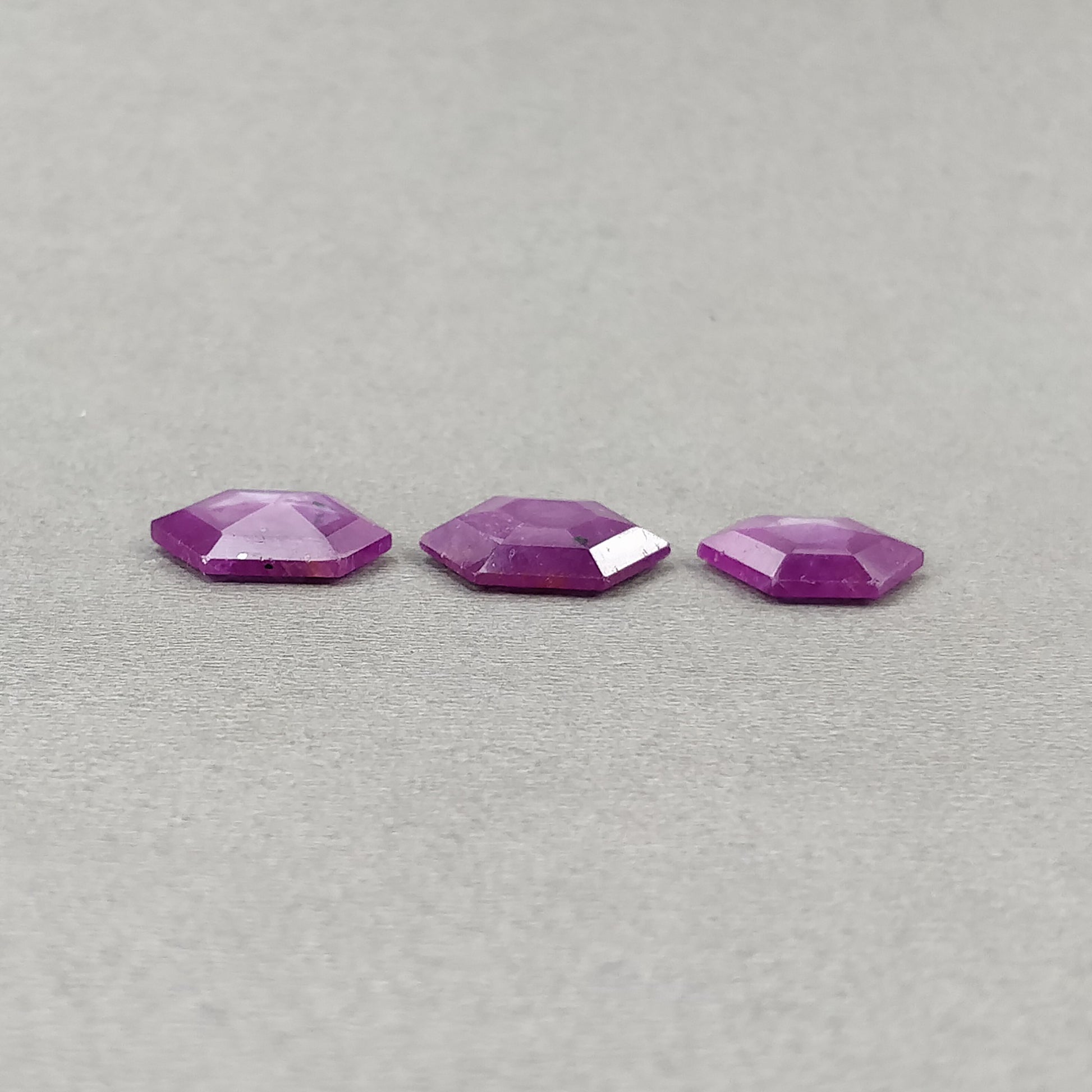 Hexagon Shape Sapphire