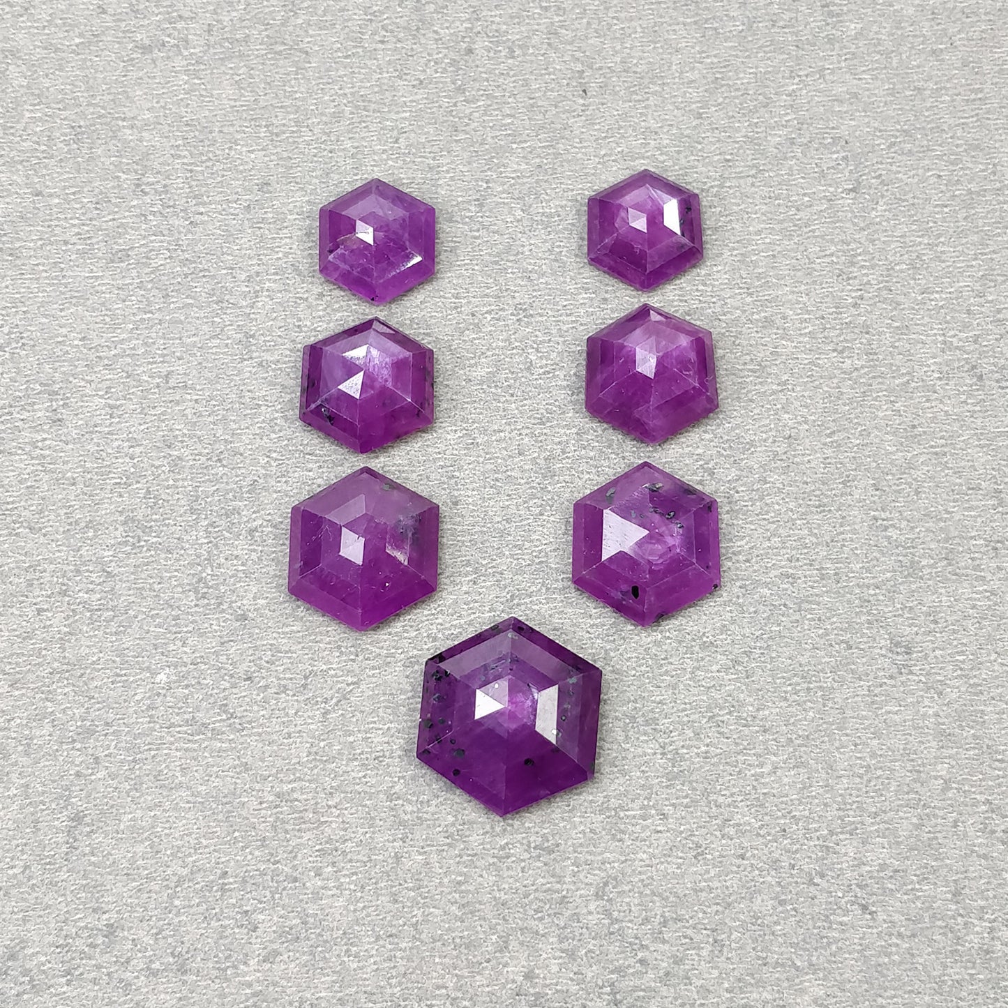 Hexagon Shape Gemstone