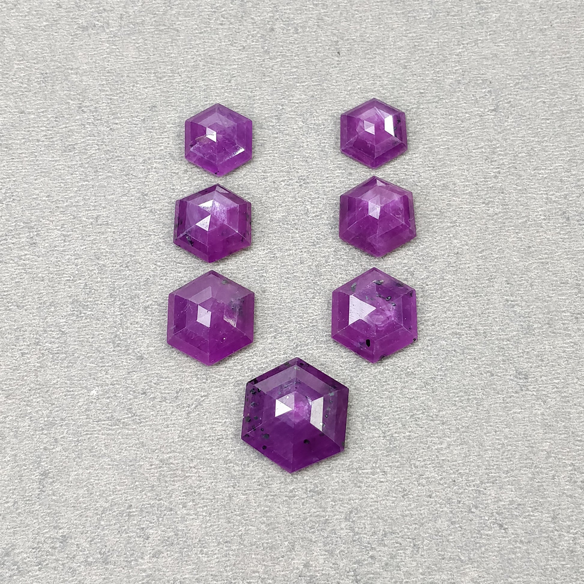 Hexagon Shape Gemstone