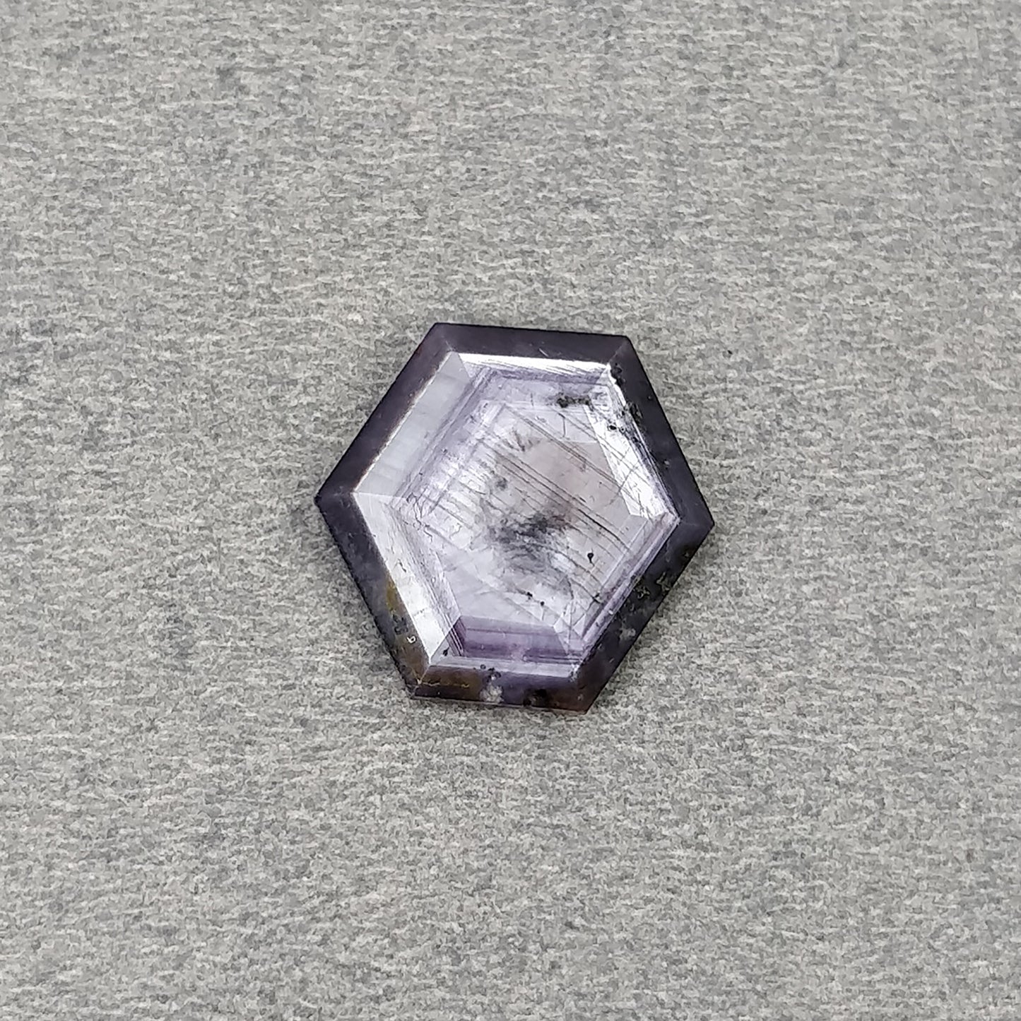 Hexagon Shape Sapphire